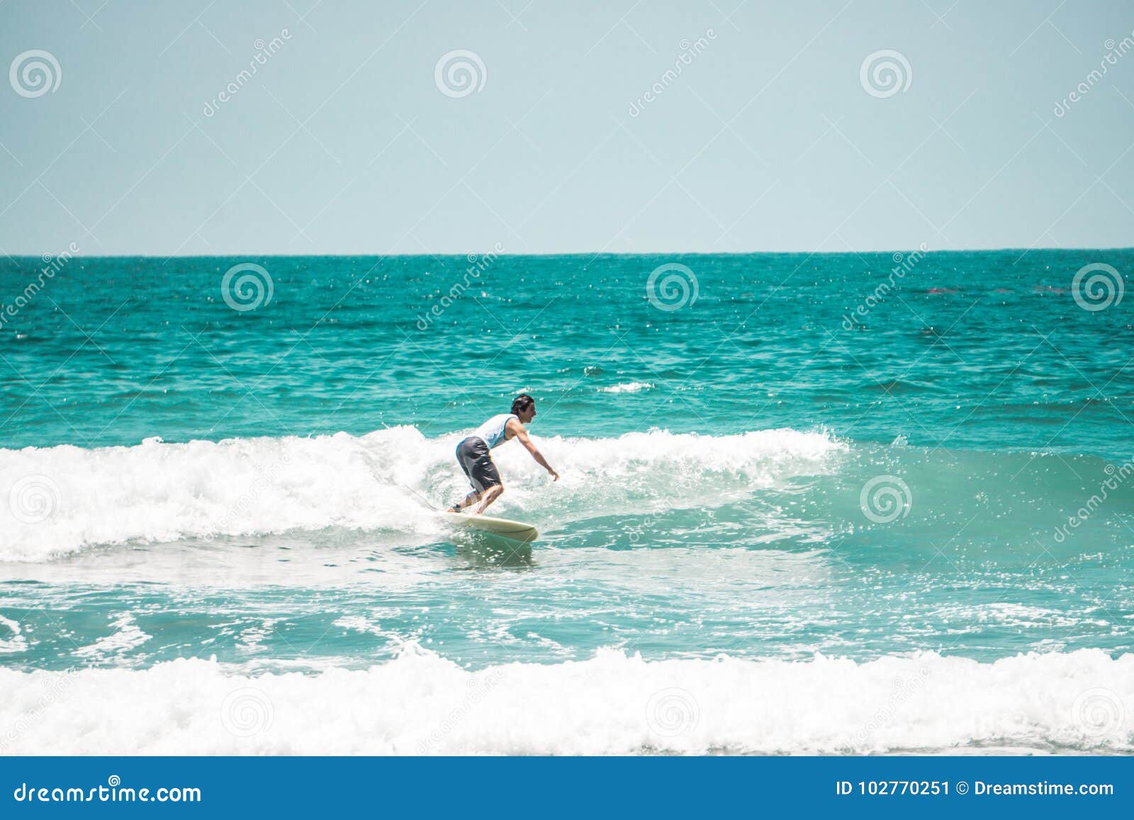 Sunny Beach Day Surf Editorial Photo Image Of Life