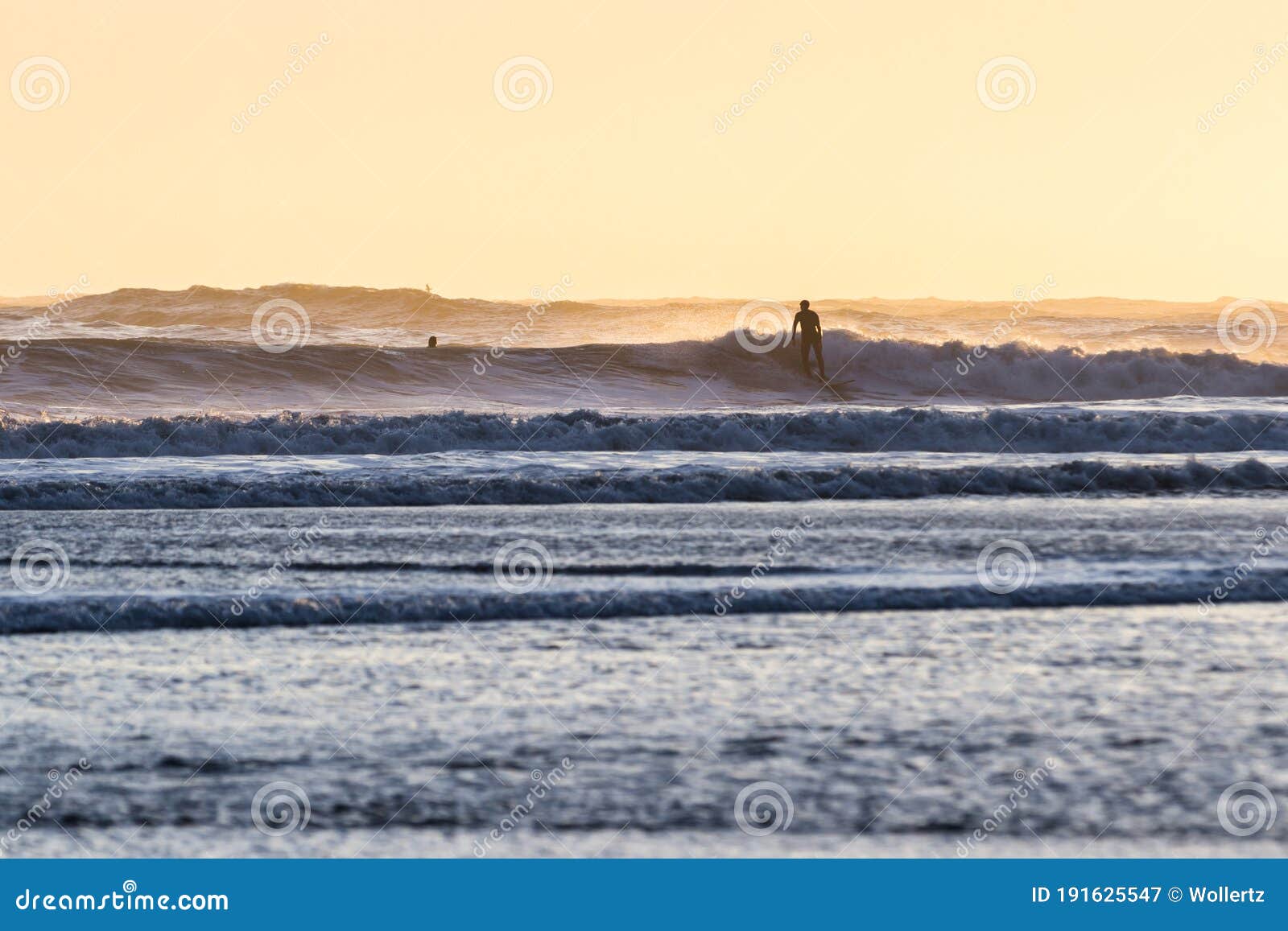 Surfing in the Oregon Coast Stock Image Image of oregon, active