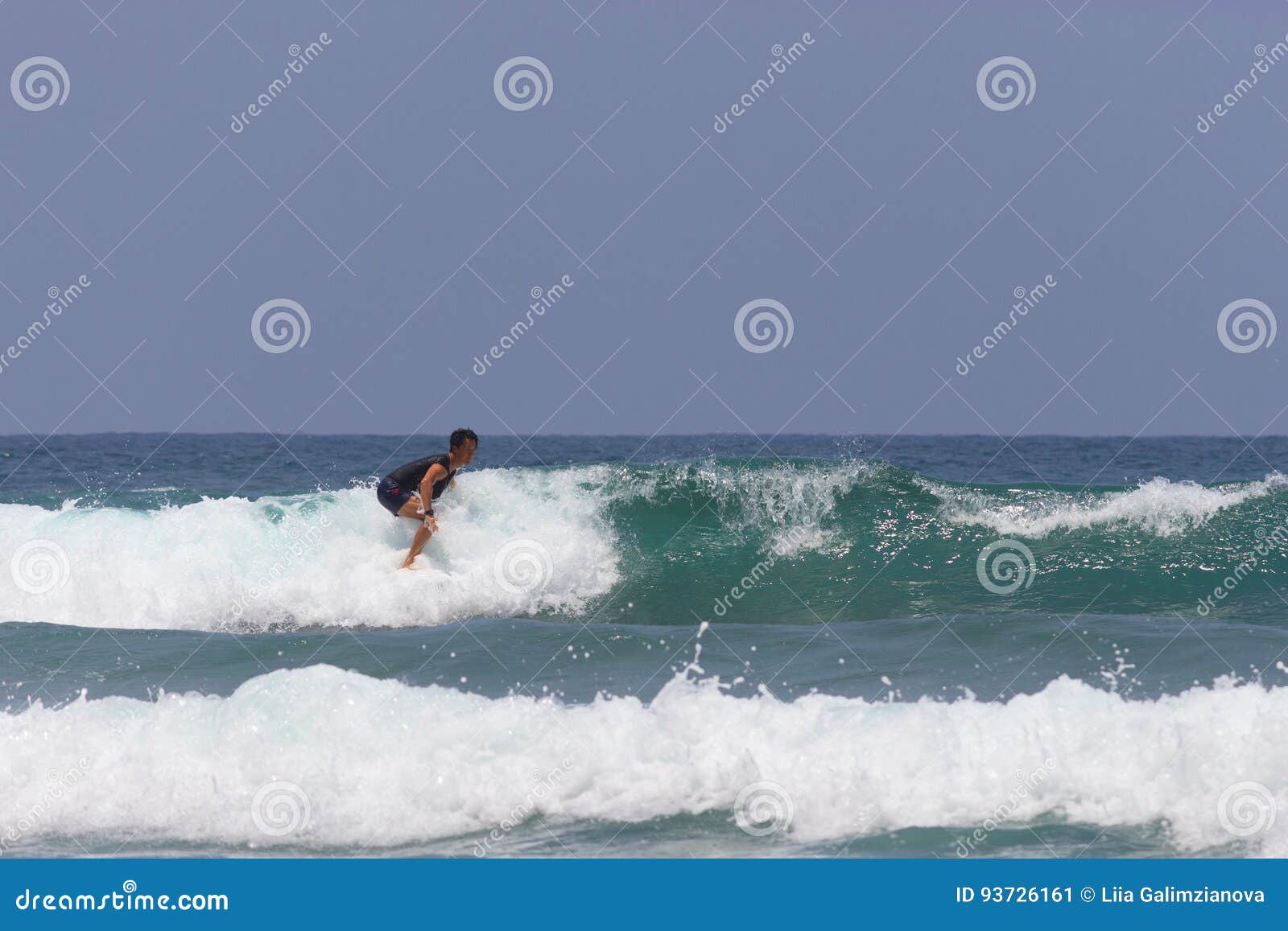 Surfing a Wave. Indian Ocean Editorial Photo Image of extreme
