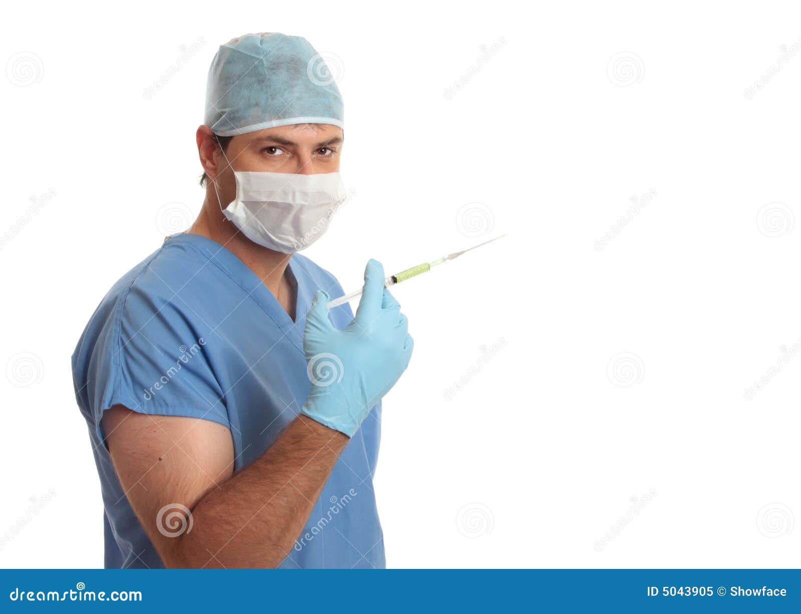 surgeon doctor hypodermic syringe needle