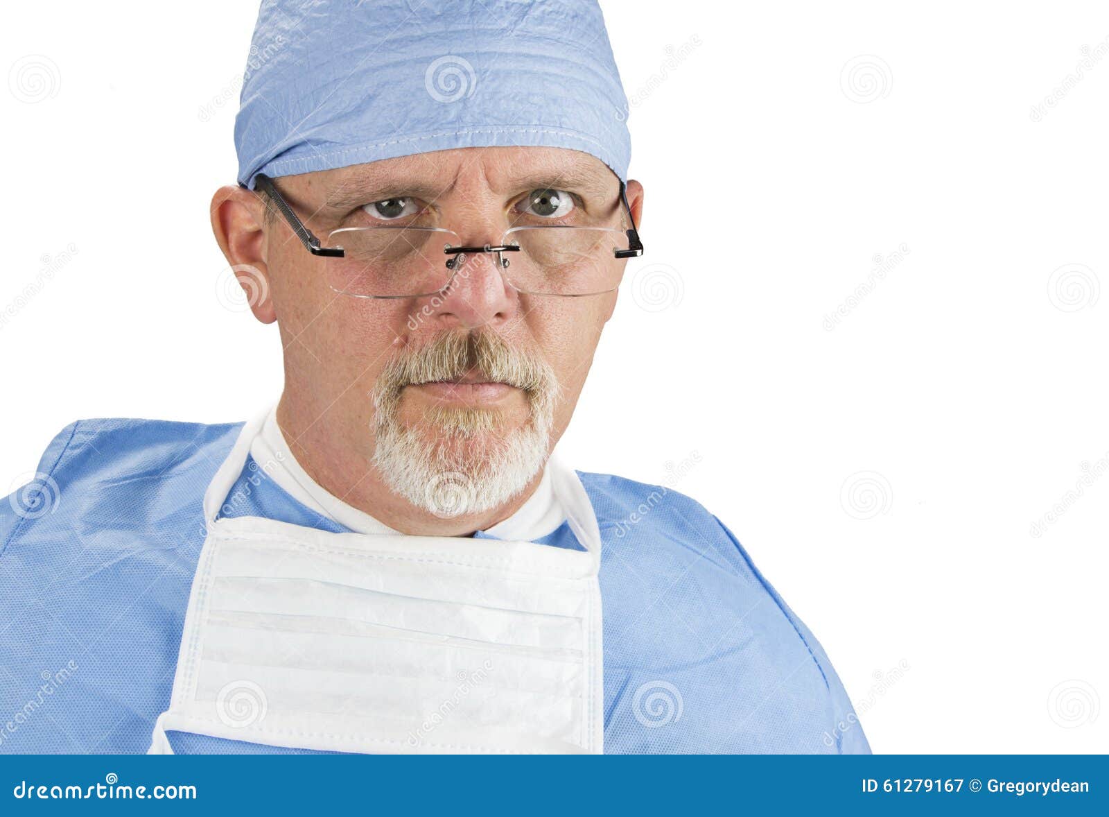 Surgeon with Glasses stock image. Image of eyes, looking 61279167