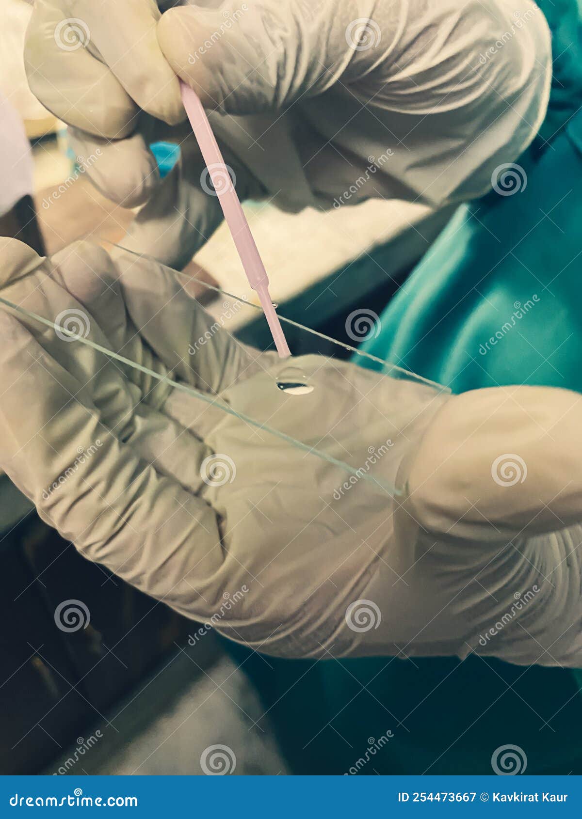 Surgeon Holding Surgical Instruments in Surgery for Testing the Sample Stock Image Image of