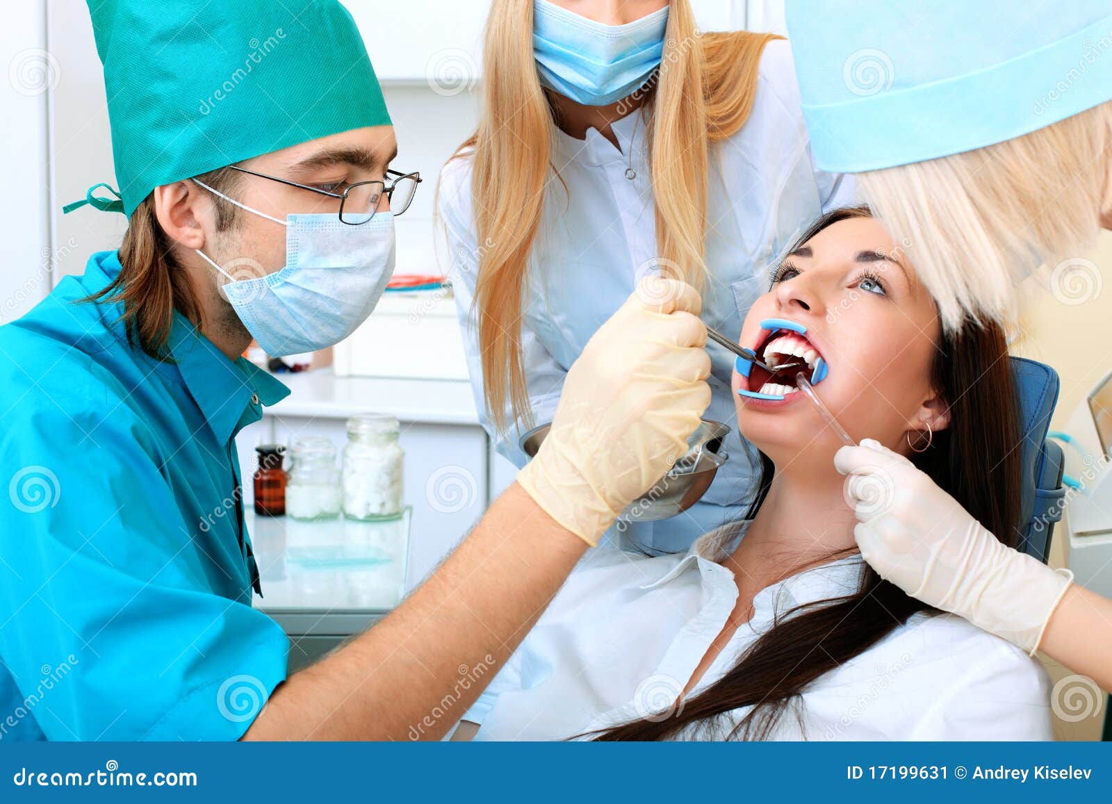Surgery stock image. Image of hygienist, dentist, group 17199631