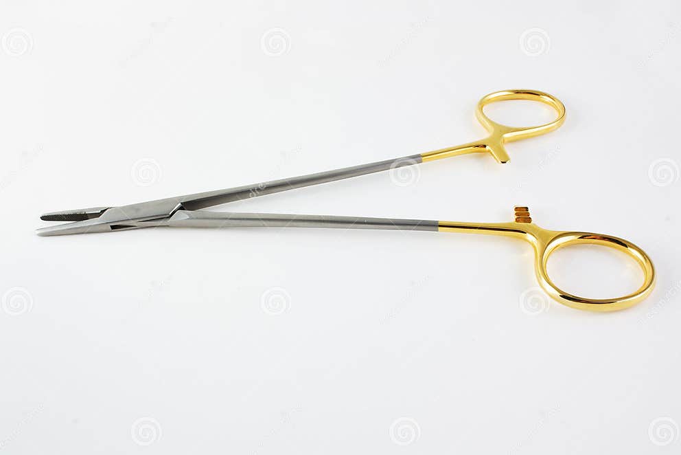 Surgical clamp stock photo. Image of clinical, healthcare 12926350