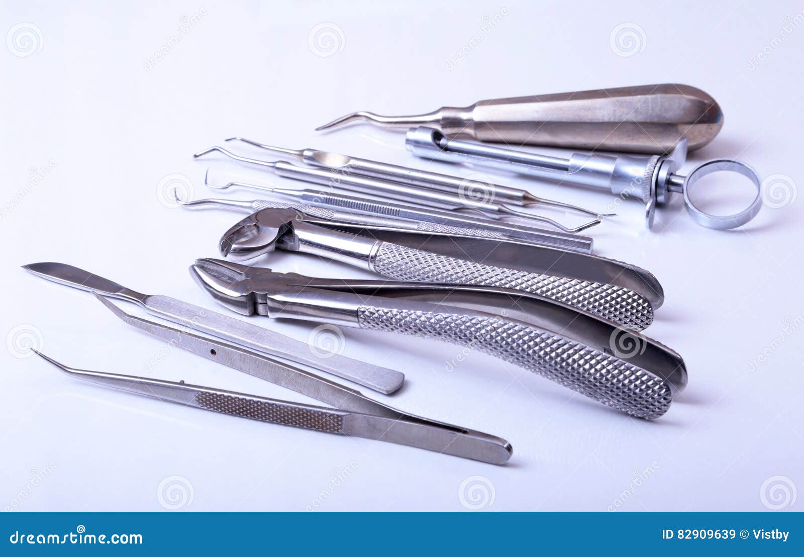 Surgical Instruments and Tools Including Scalpels, Forceps Tweezers