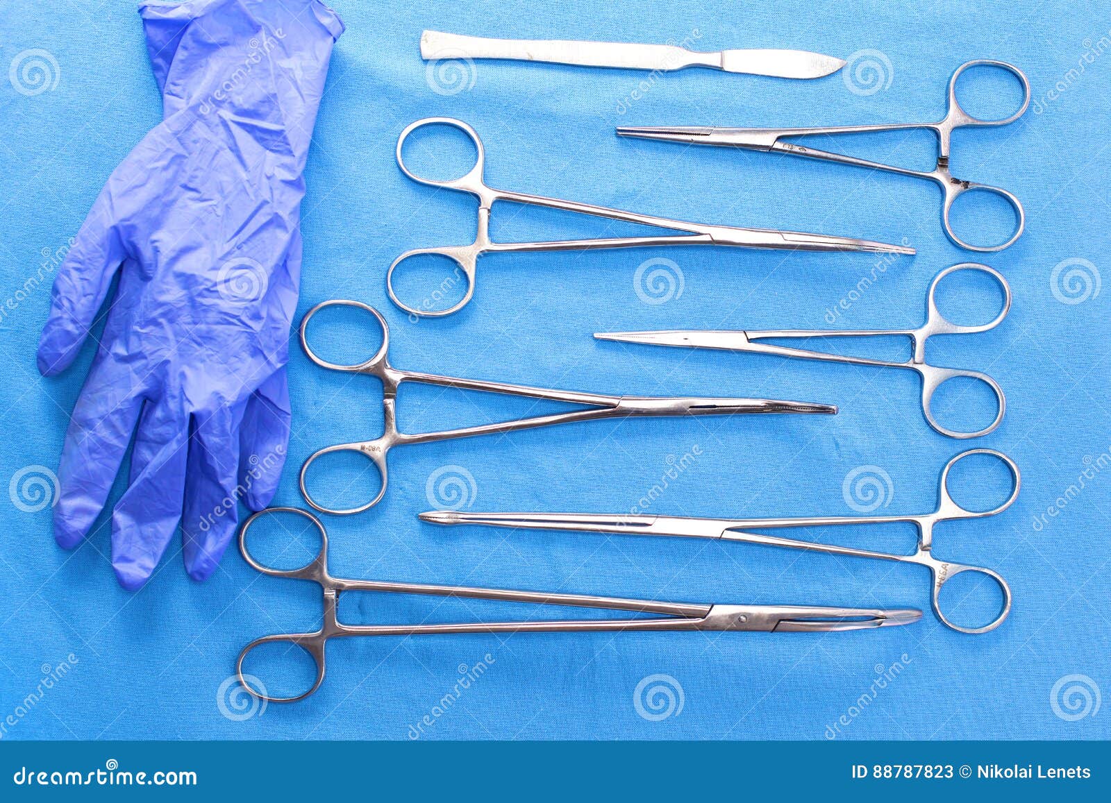 Surgical Instruments and Tools Including Scalpels, Forceps and Tweezers
