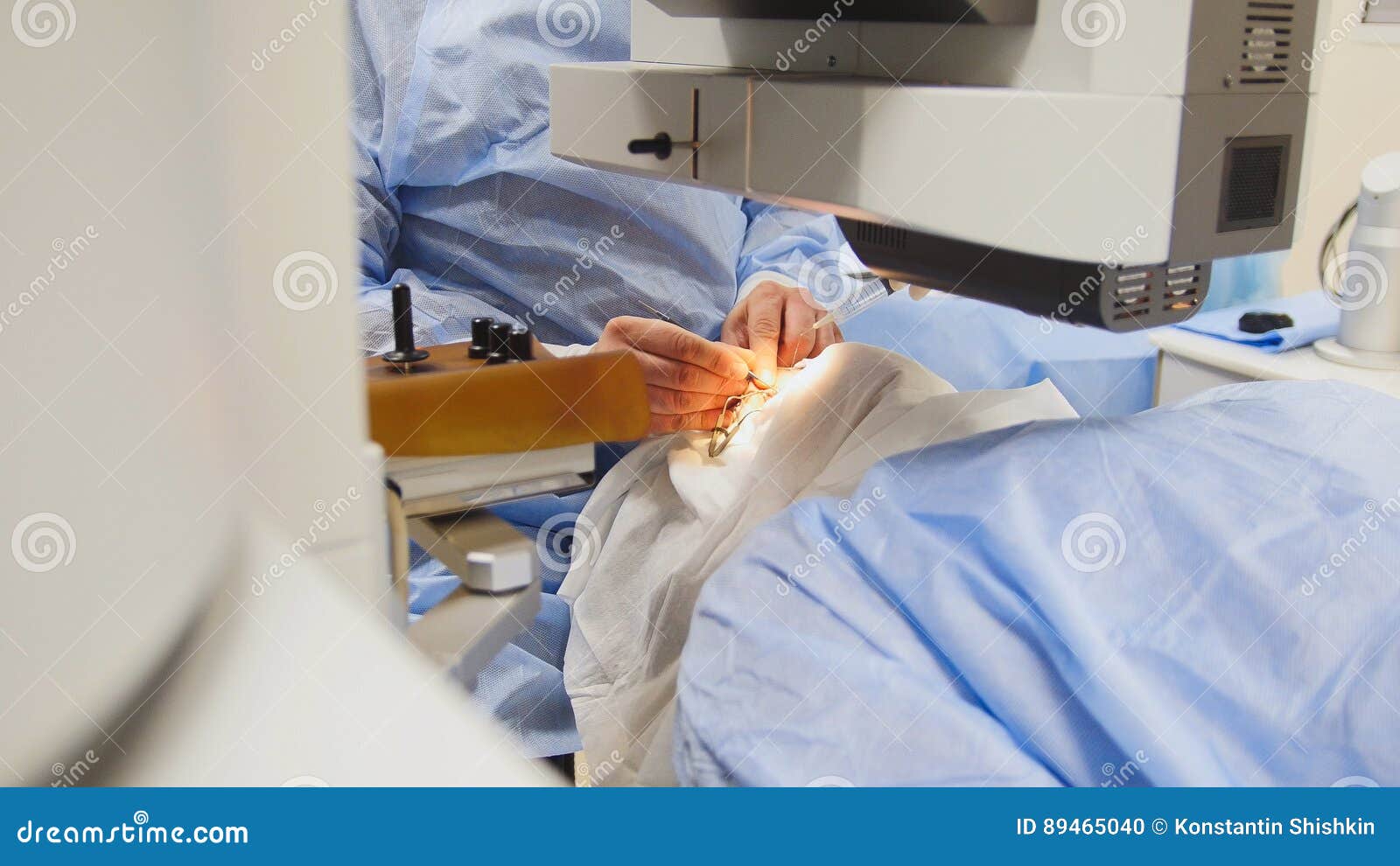 Surgical Operations on the Eye High Technology Health Care Stock