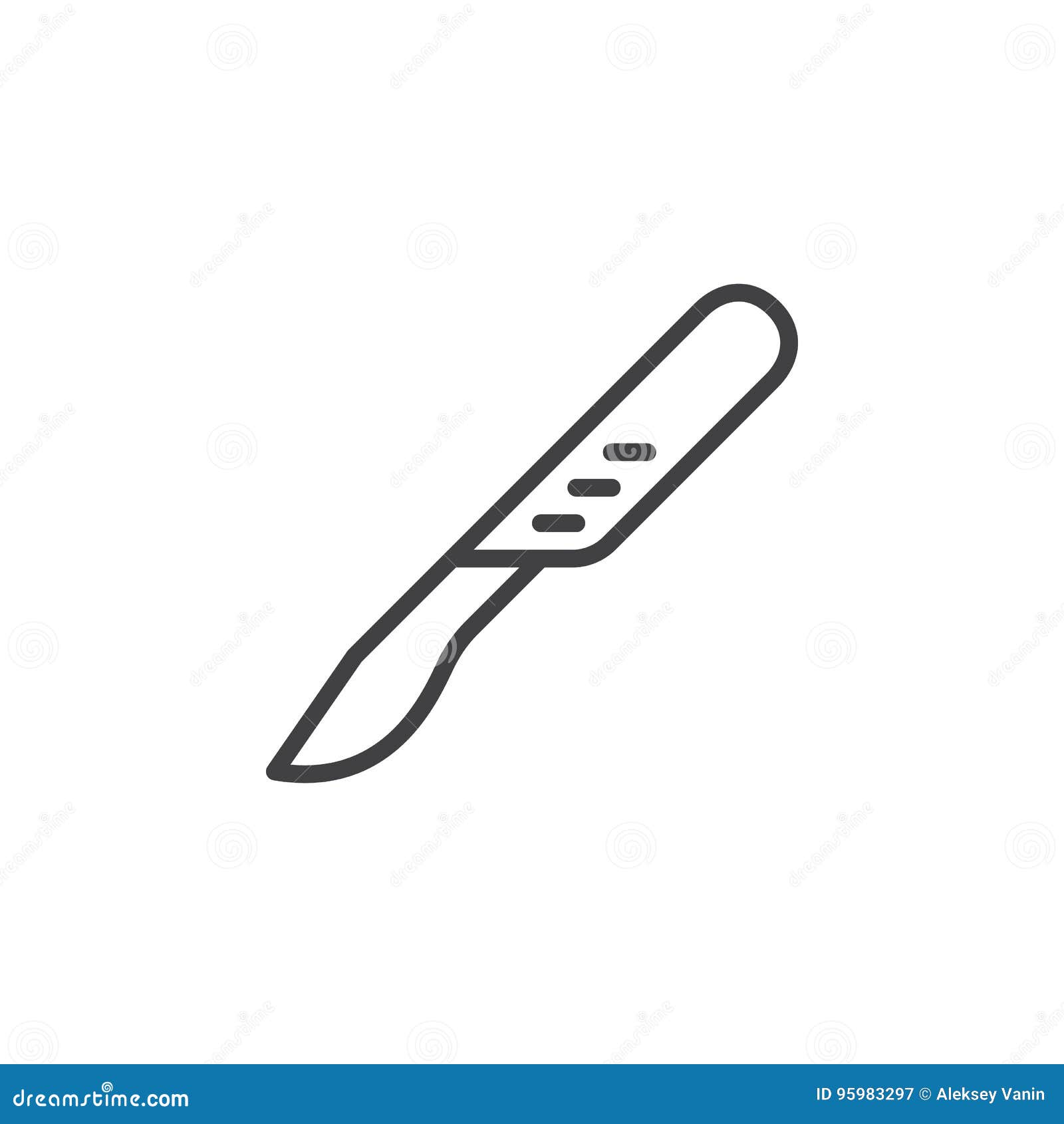 Scalpel Line And Glyph Icon Cut And Surgeon Medical Blade Sign Vector  Graphics A Linear Pattern On A White Background Stock Illustration -  Download Image Now - iStock
