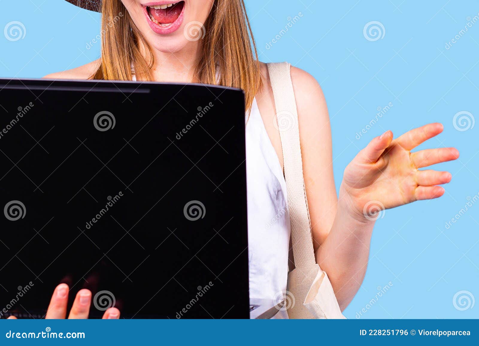 open up a laptop open up a laptop