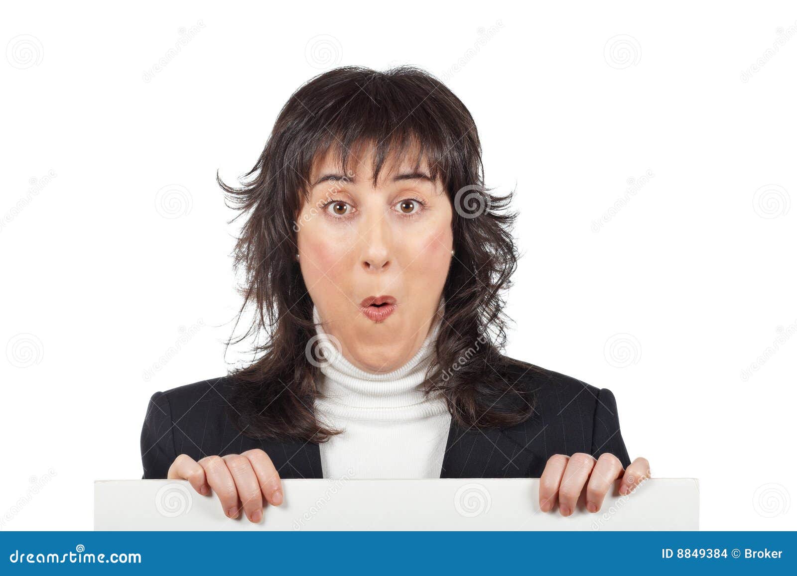 Surprised business woman stock photo. Image of event, concept - 8849384