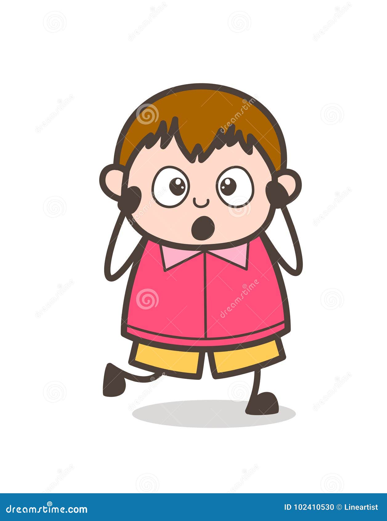 Surprised Face with Open Mouth - Cute Cartoon Fat Kid Illustration Stock Illustration - Illustration of cartoon, pretty: 102410530 Surprised Face with Open Mouth - Cute Cartoon Fat Kid Illustration Stock Illustration - Illustration of cartoon, pretty: 102410530