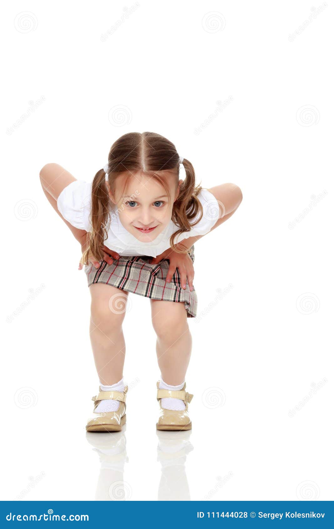 Surprised little girl stock photo. Image of eyes, gesturing - 111444028