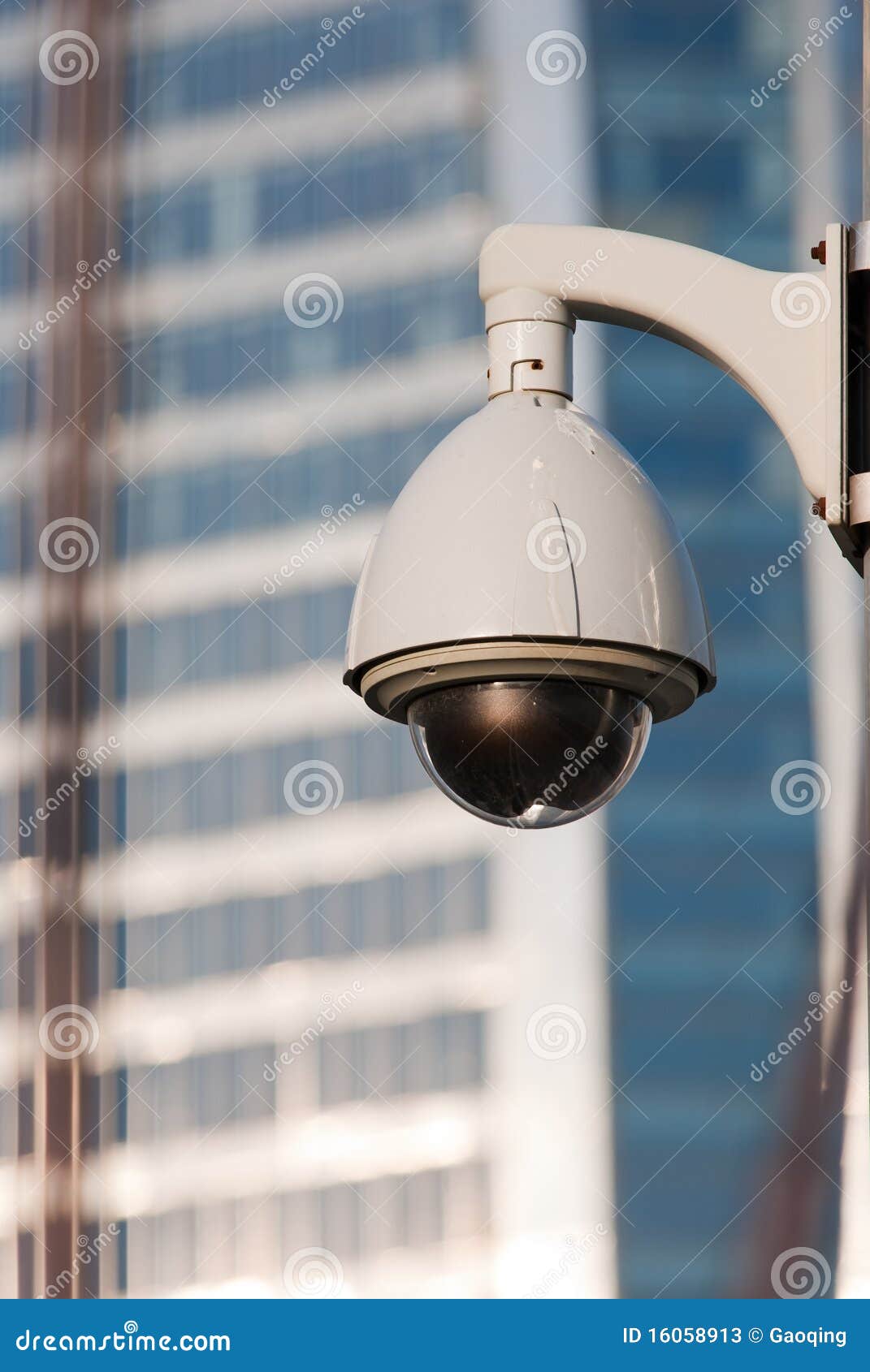 Surveillance Cameras of Office Building Stock Image Image of metal