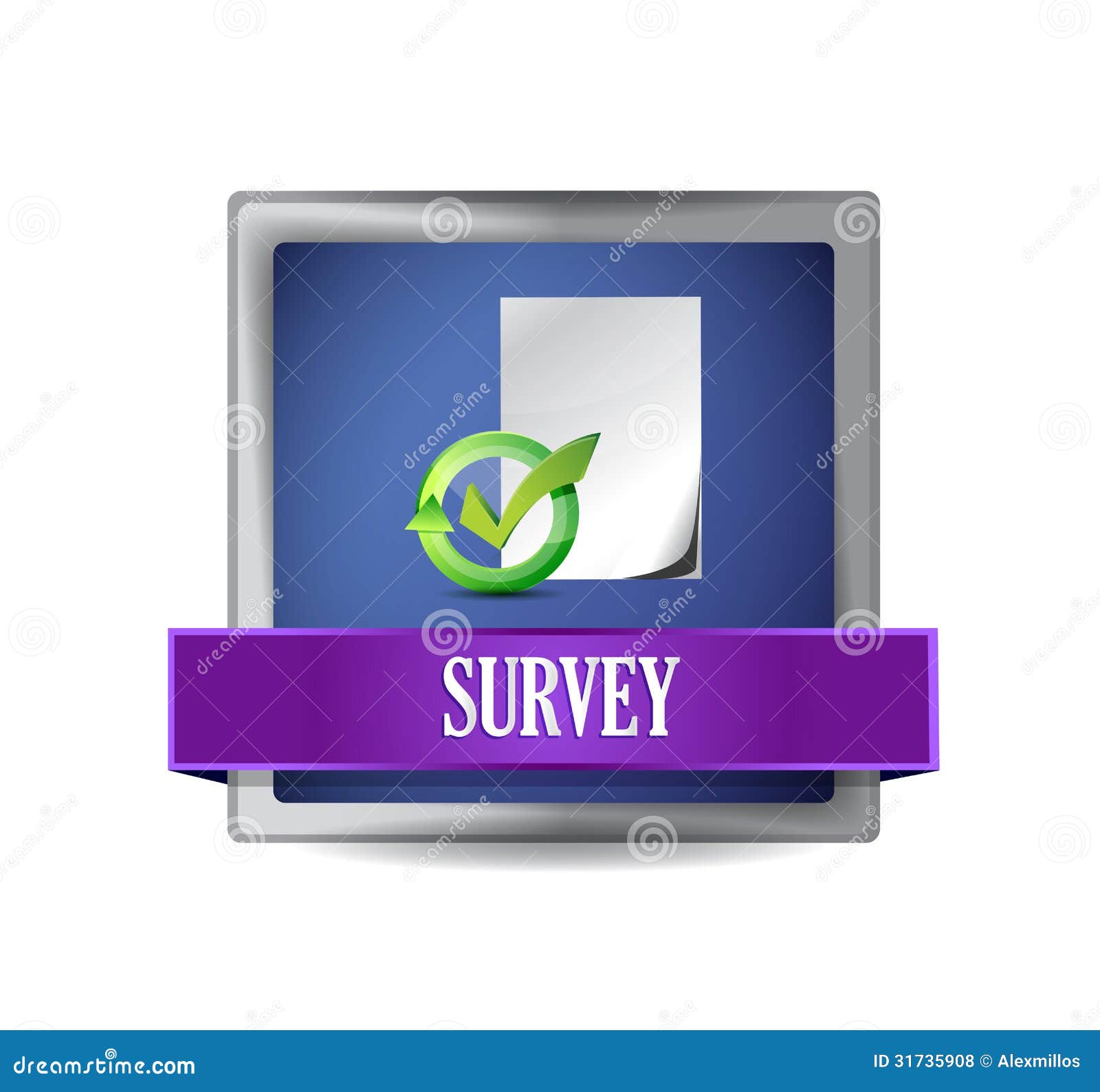 Survey Button Survey Rounded Blue Sign Survey Stock Illustration - Download  Image Now - Button - Sewing Item, Keypad, Campaign Button - iStock