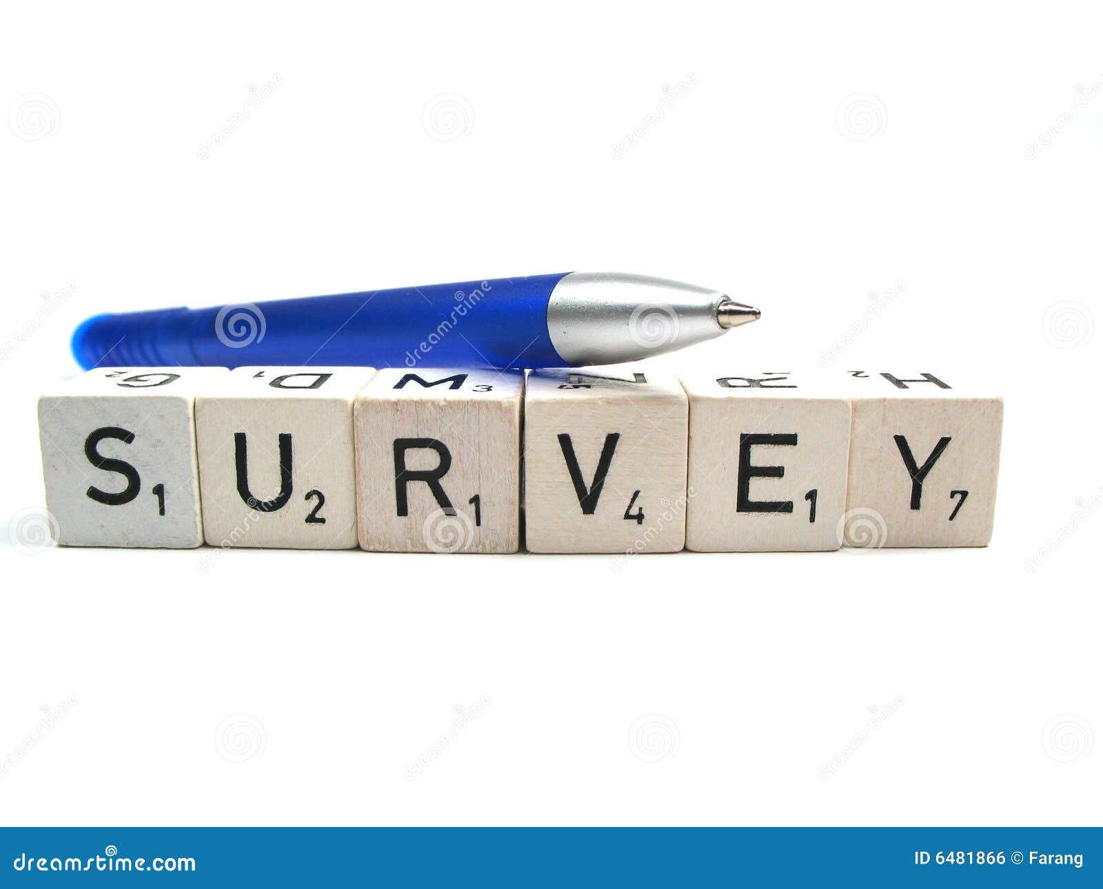 survey and pen