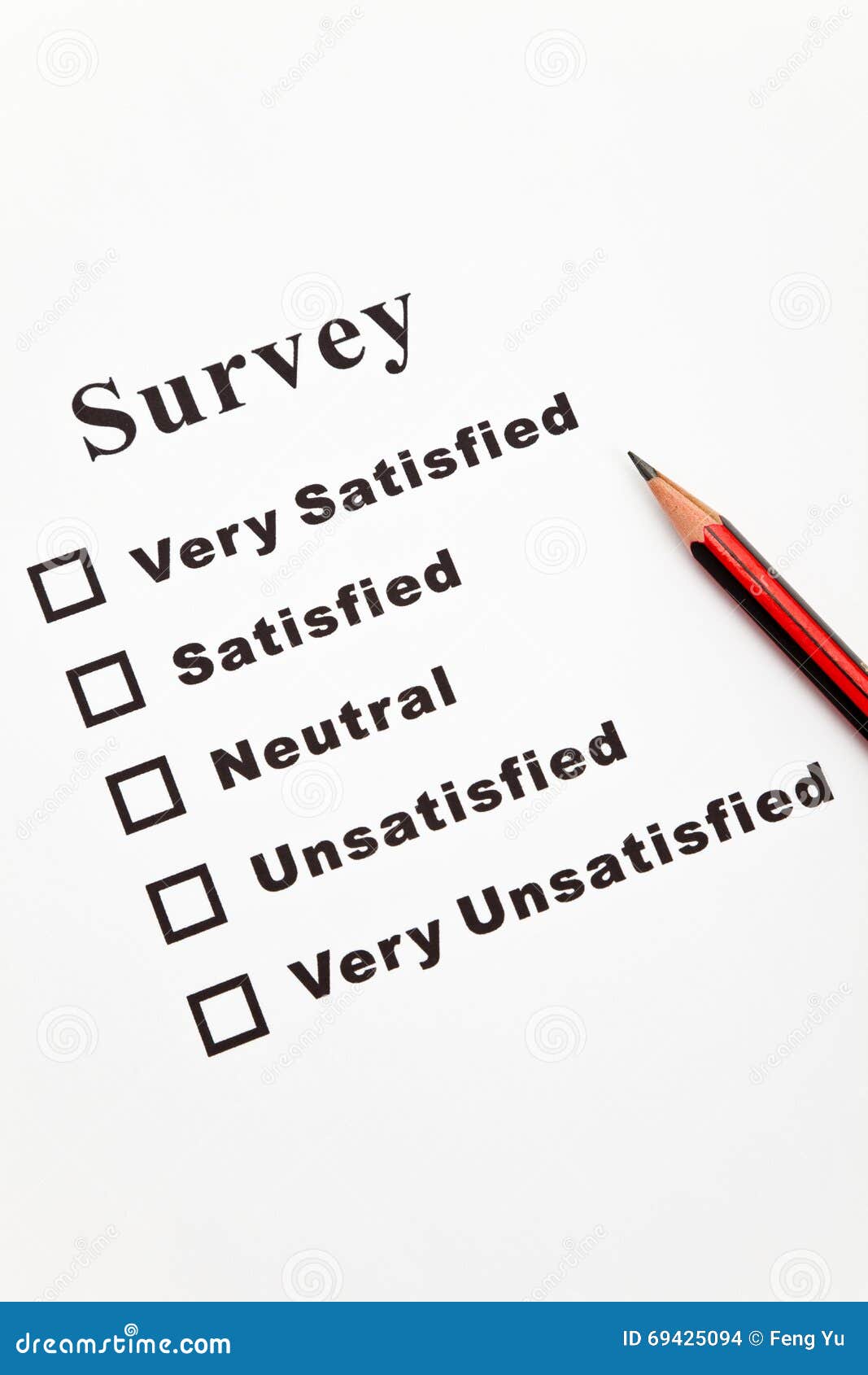 Survey stock photo. Image of checkbox, mark, survey, questionnaire ...