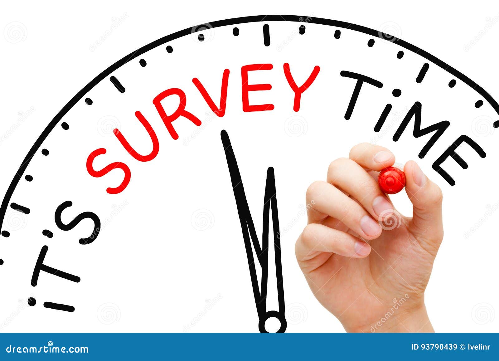 it is survey time concept