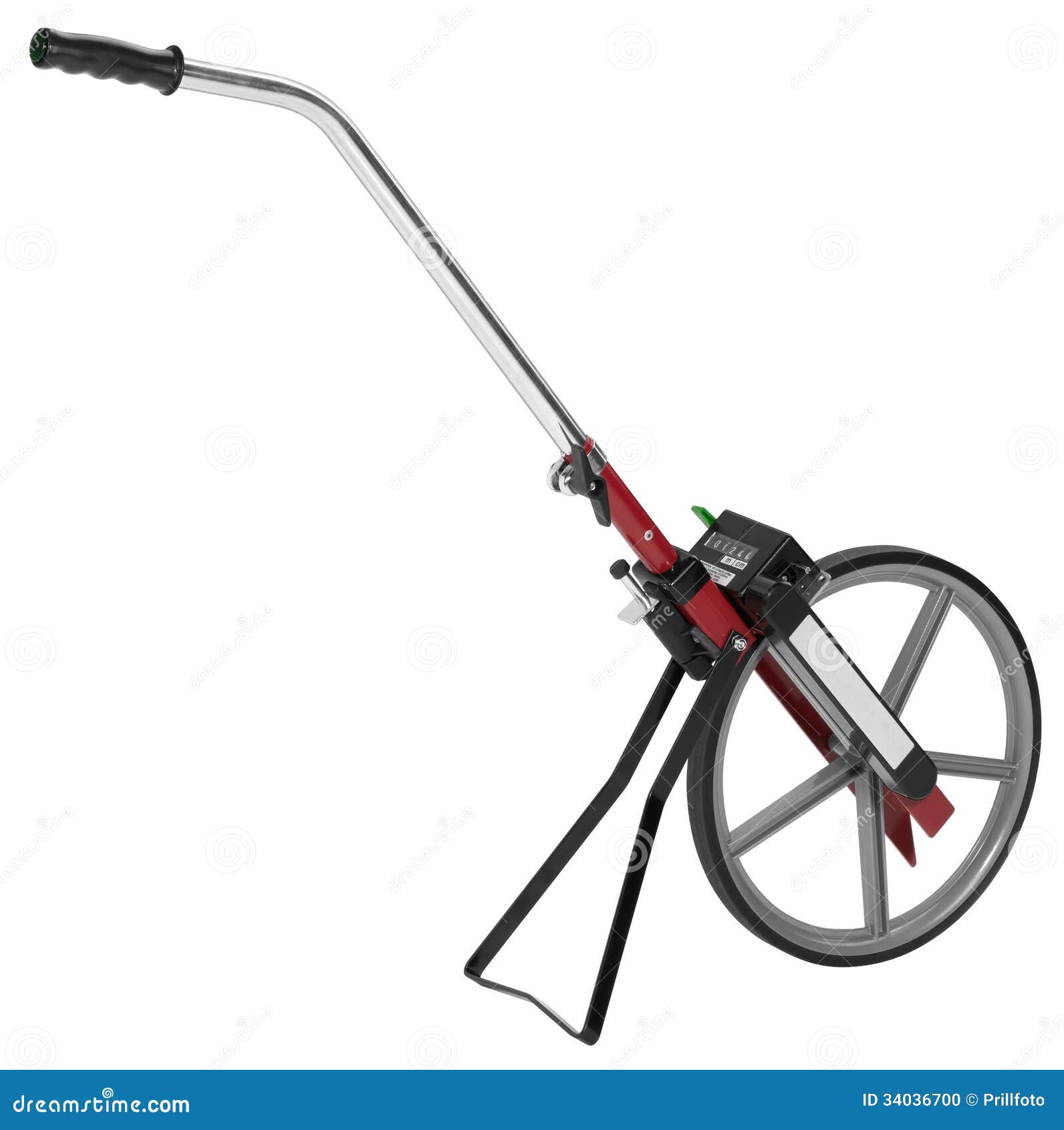 Surveyors wheel stock photo. Image of measurement, object 34036700