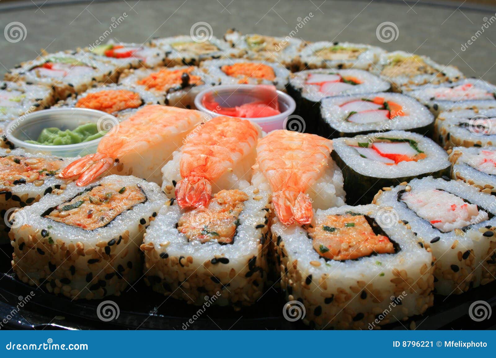 Sushi Assortment stock image. Image of seaweed, food, oriental 8796221