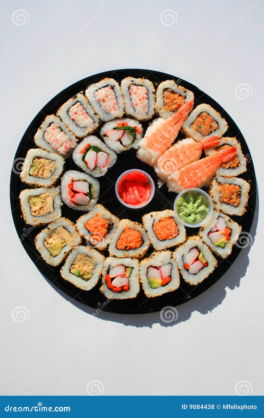 Sushi Assortment stock photo. Image of japan, japanese 9084438