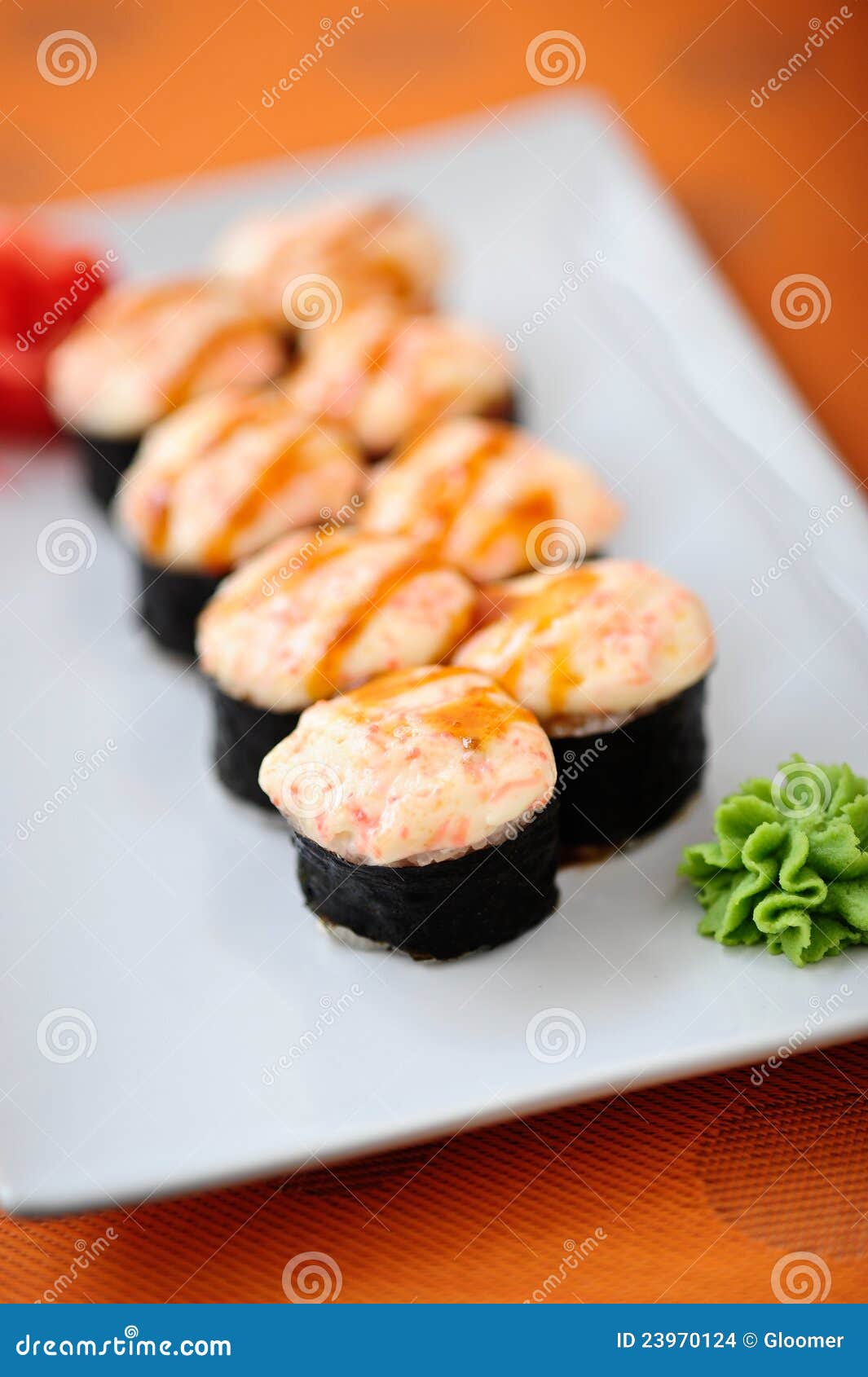 sushi cocido