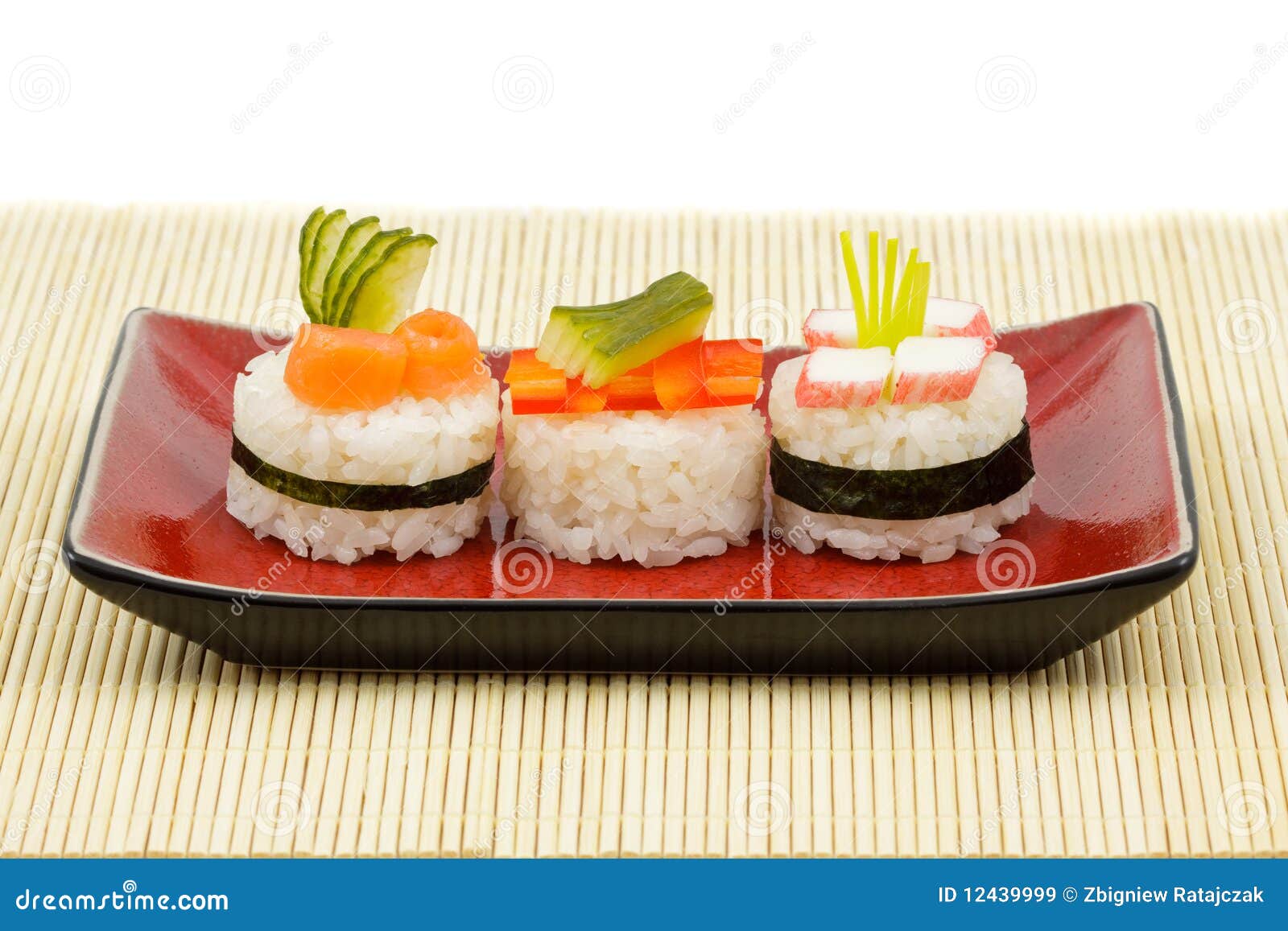 Sushi kit stock image. Image of surimi, asia, japanese 12439999