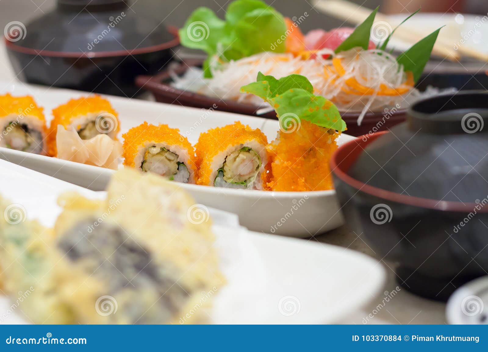 sushi roll valle dorado