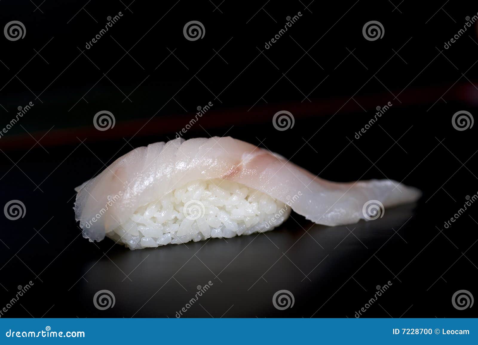 Sushi sea bass stock photo. Image of bass, sushi, fresh 7228700