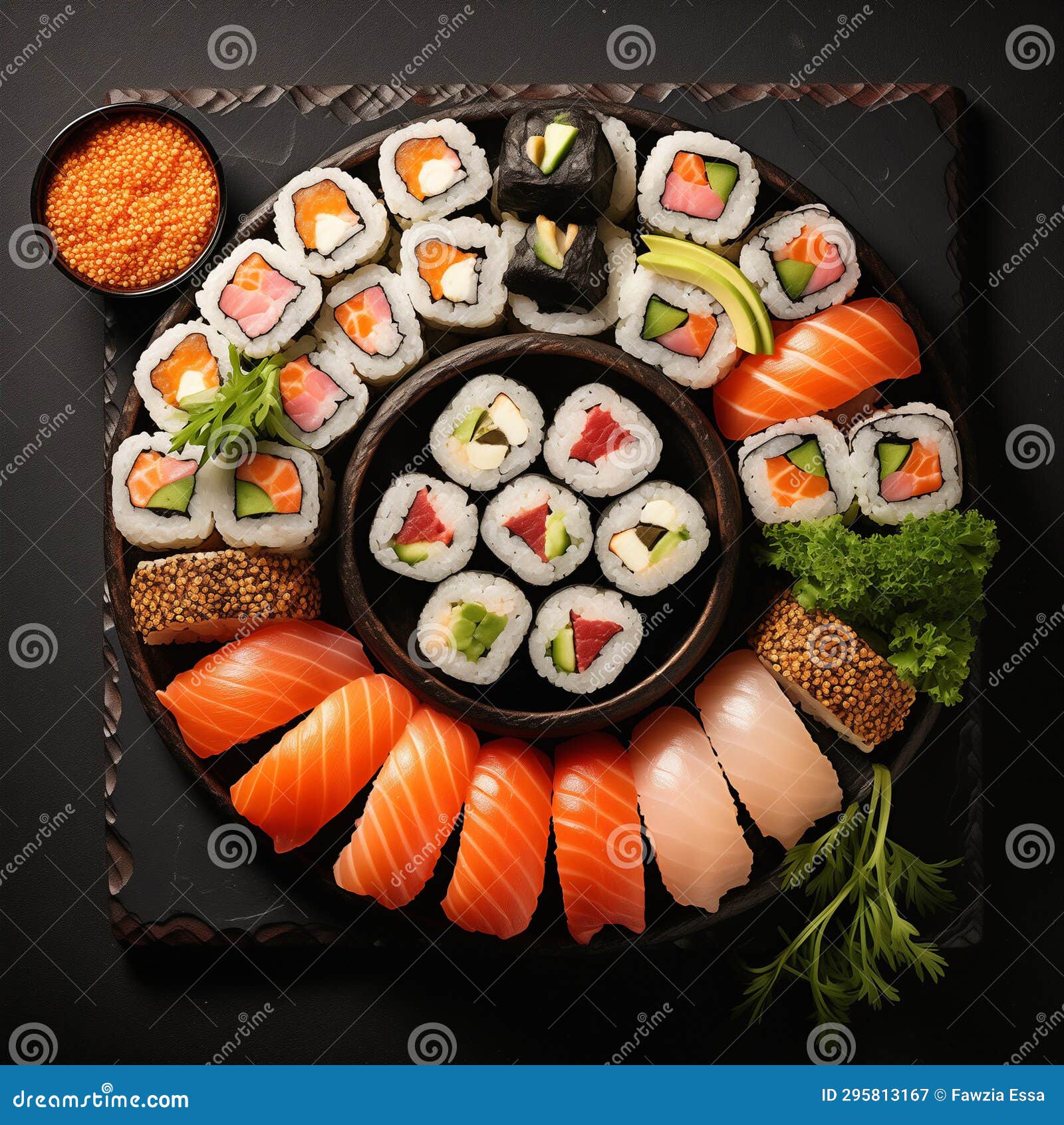 https://thumbs.dreamstime.com/z/sushi-set-nigiri-rolls-sashimi-served-traditional-japan-black-traditional-plate-dark-background-sushi-set-nigiri-rolls-295813167.jpg