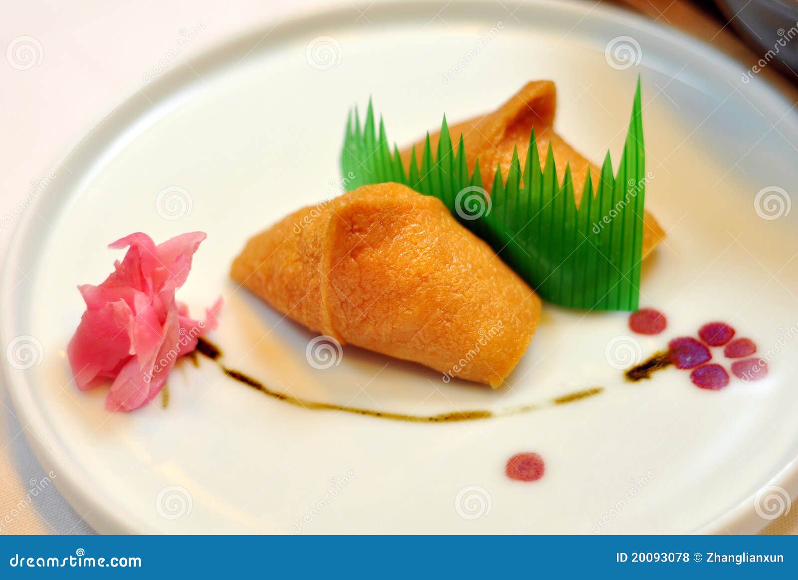 Sushi tofu skin stock photo. Image of sushi, lunch, salad 20093078