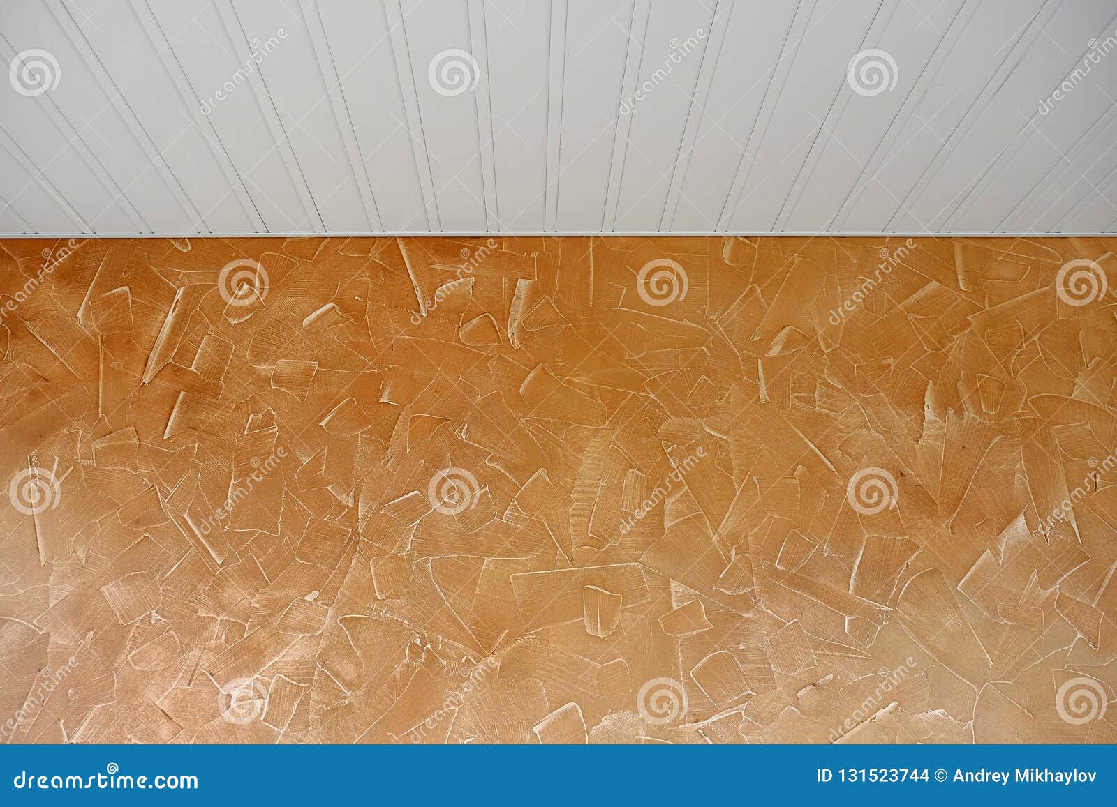 Suspended Ceiling Venetian Plaster Cement Abstract Wall