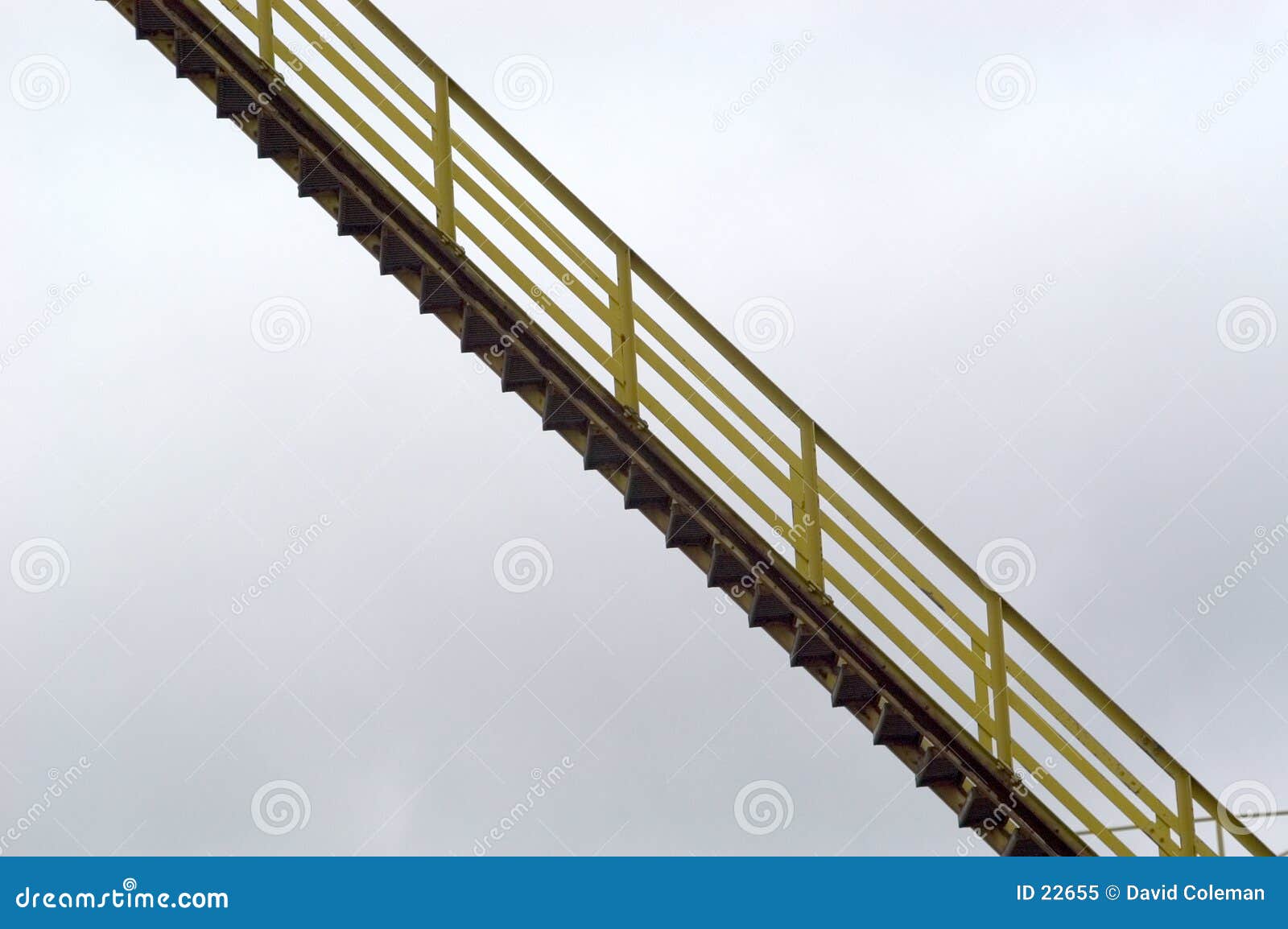 suspended stairway