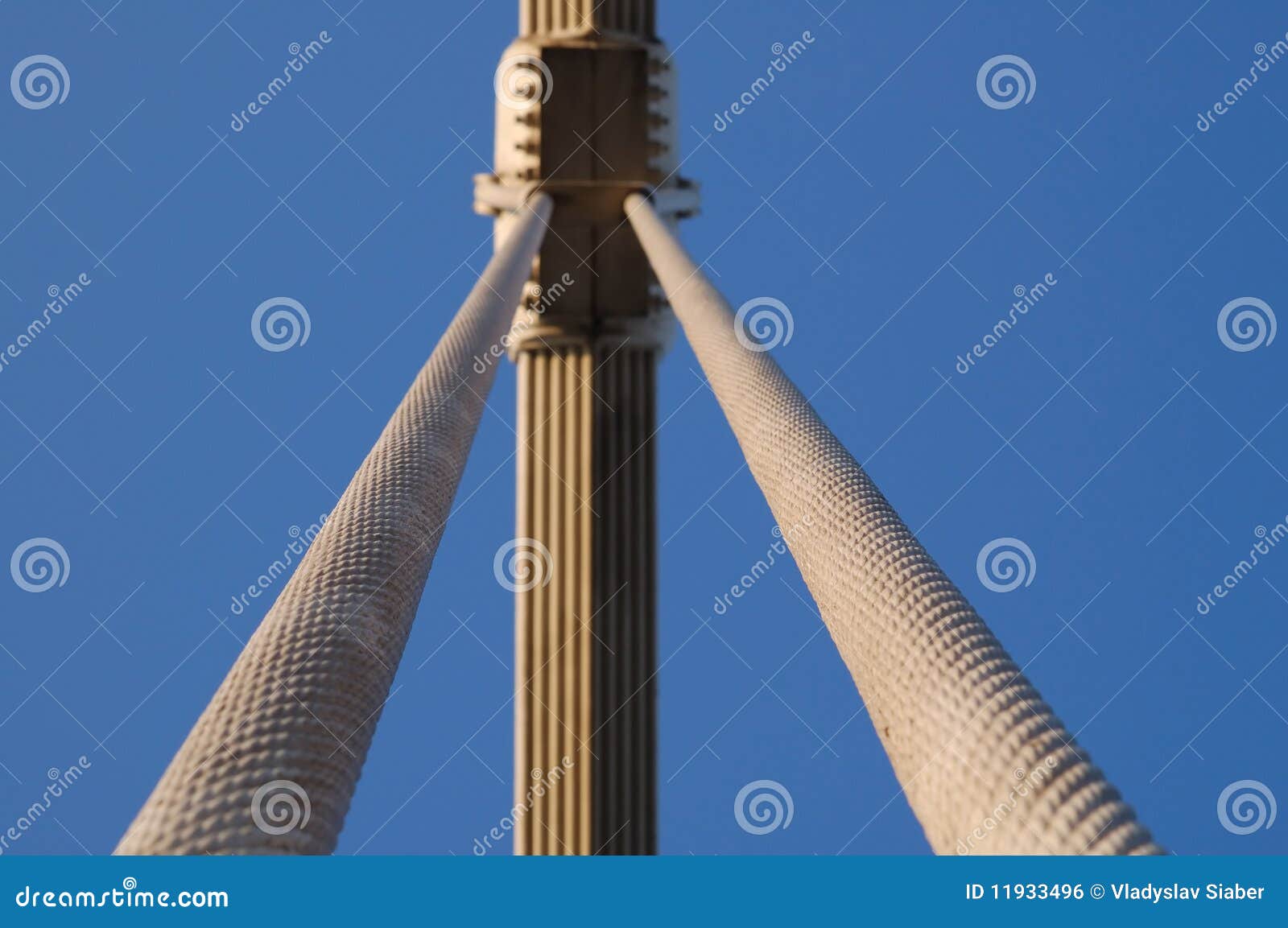 Suspension cable stock photo. Image of rope, steel, suspension 11933496