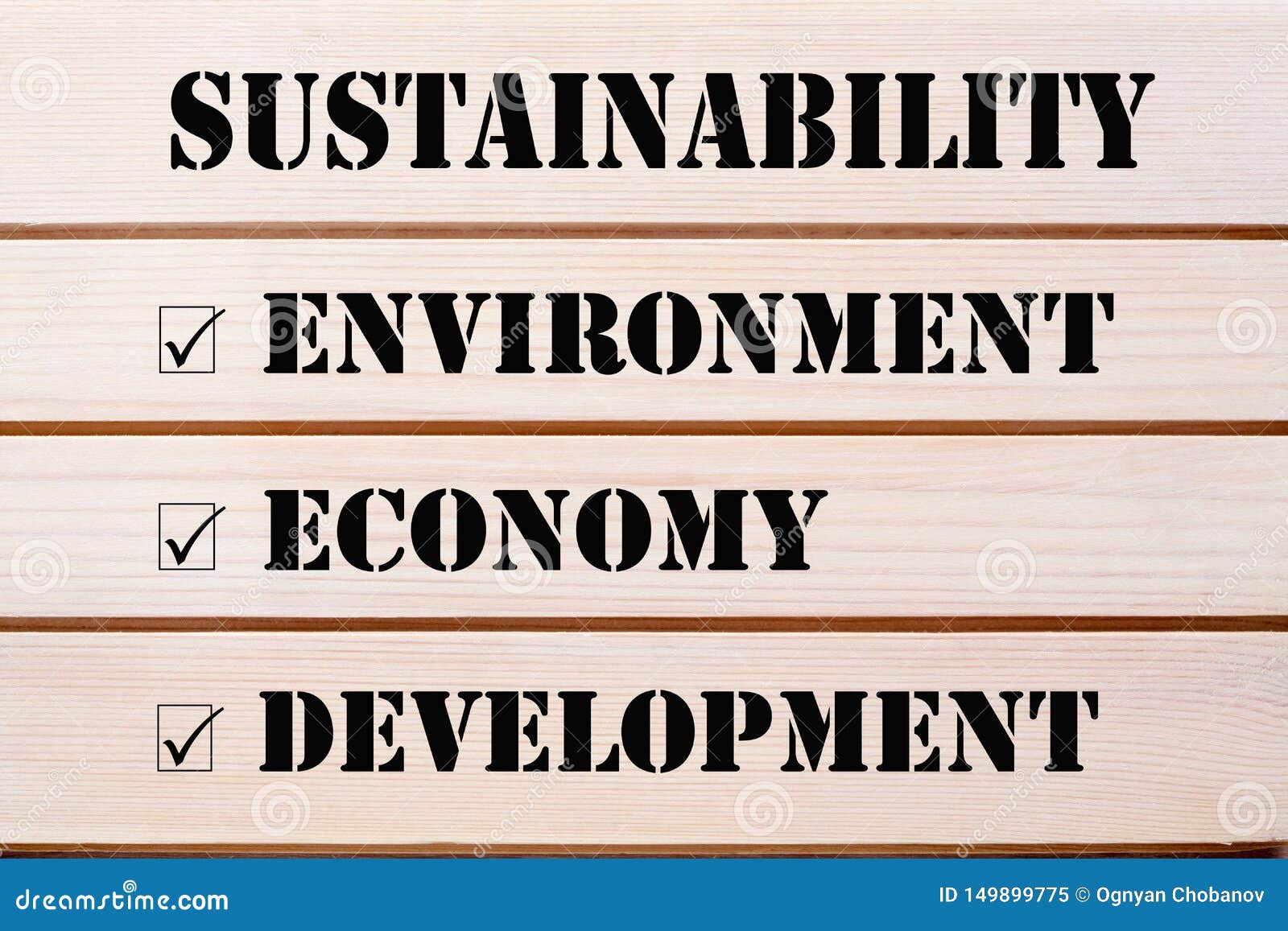 Sustainable Development Concept Stock Image - Image of analysis ...