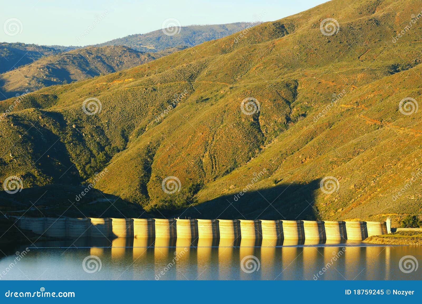 Sutherland Dum View (Southern California) Stock Image Image of
