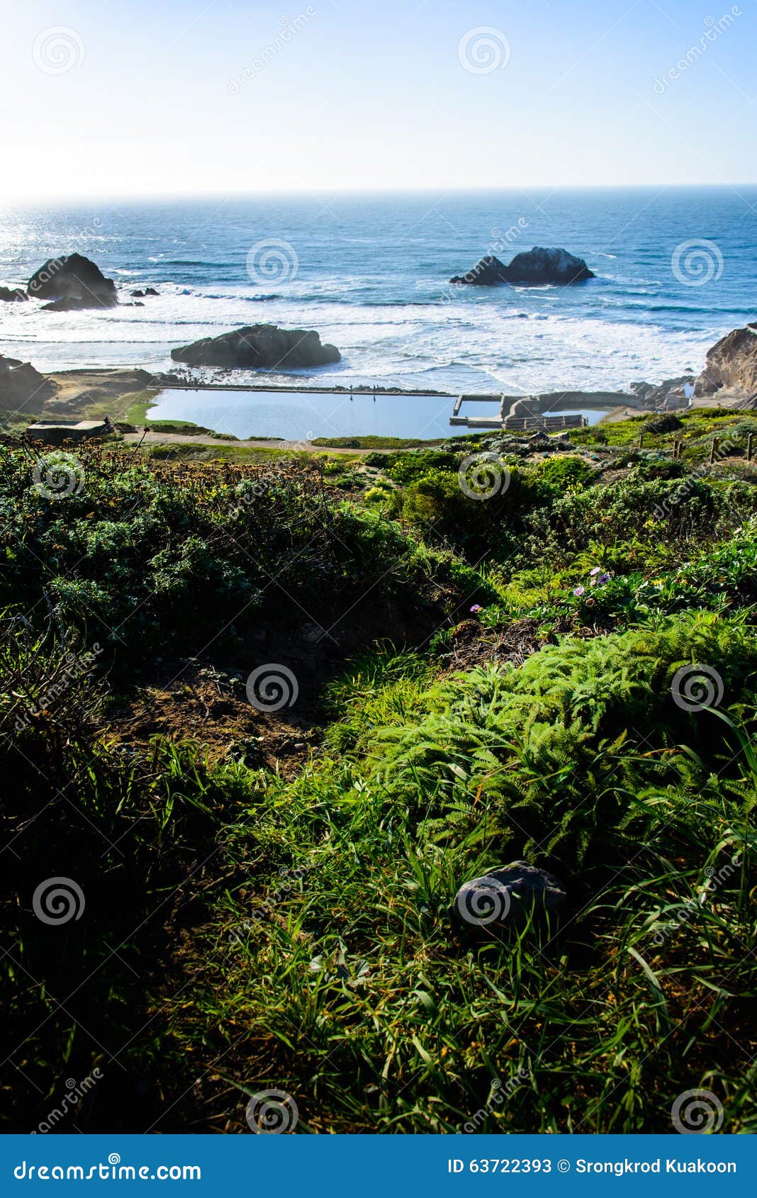 Sutro Bath in San Francisco Stock Image Image of blue, francisco