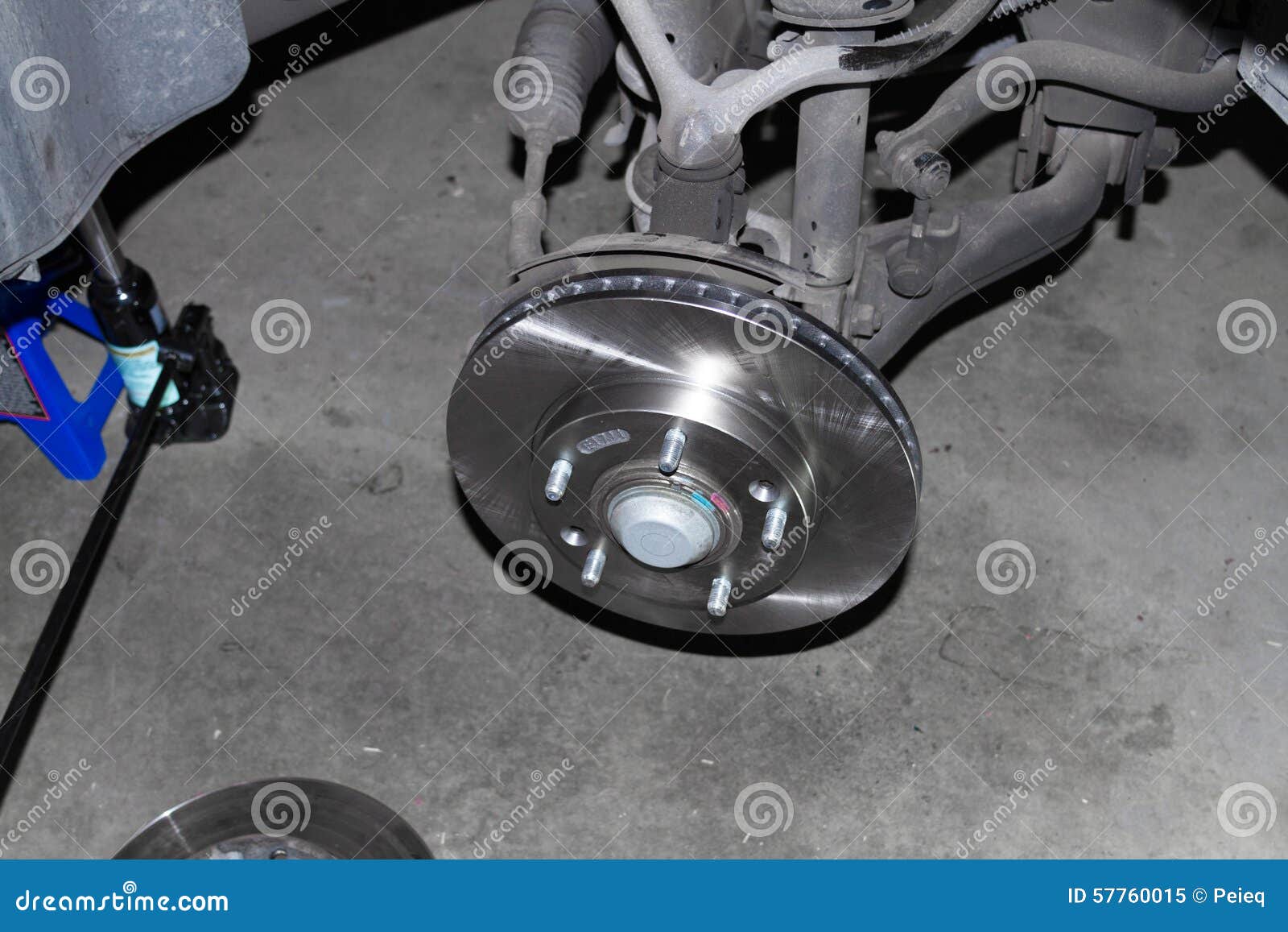 SUV Brake Rotor stock image. Image of repair, truck, replacement 57760015