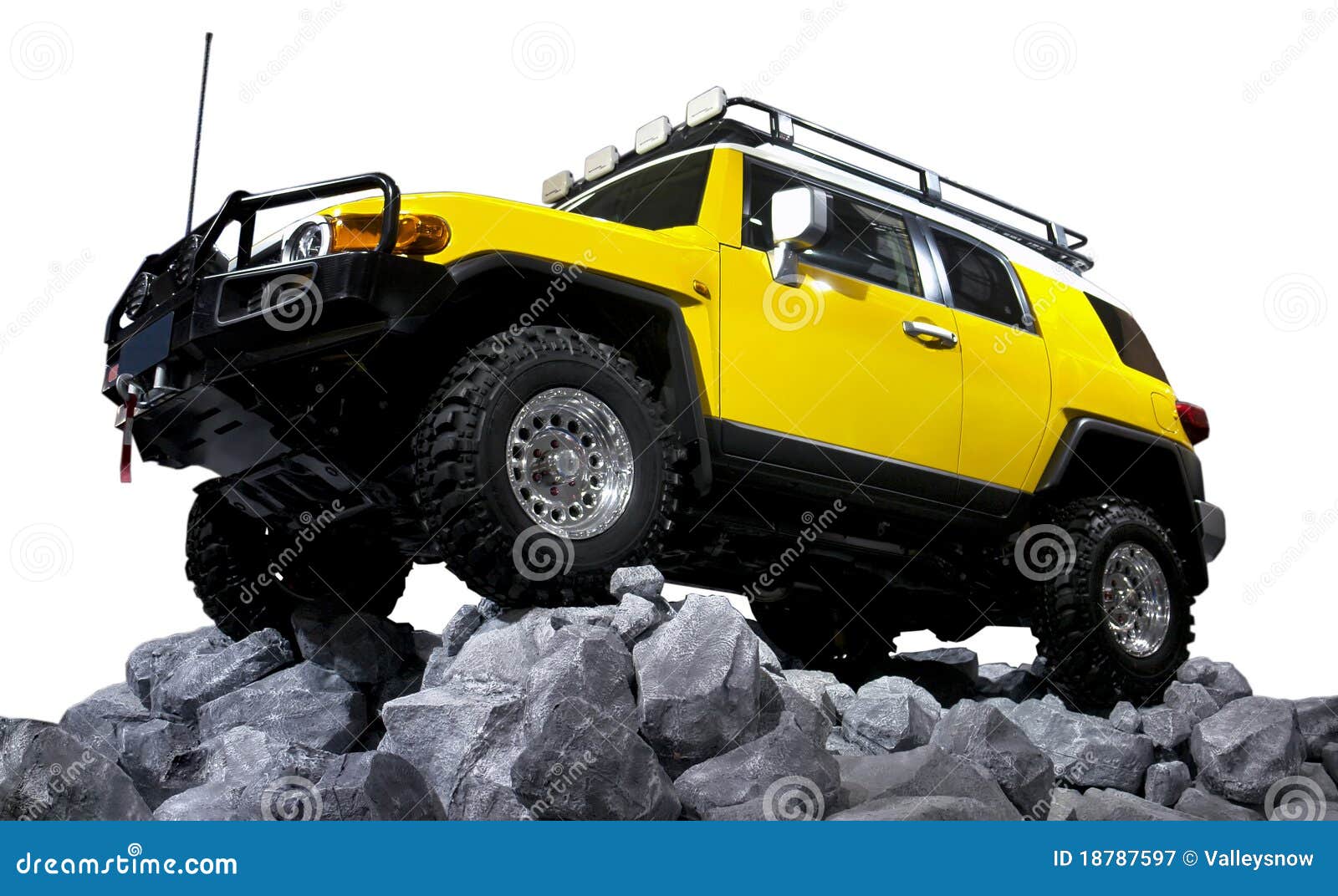 SUV off road isolated stock image. Image of land, machine 18787597
