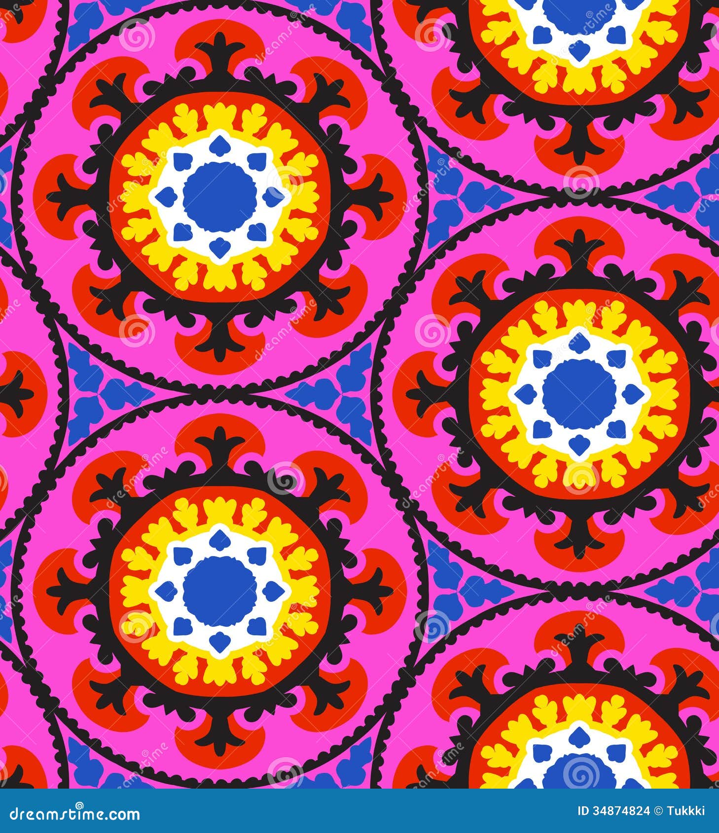 Suzani Pattern Stock Images - Image: 34874824 Suzani Pattern Stock Images - Image: 34874824