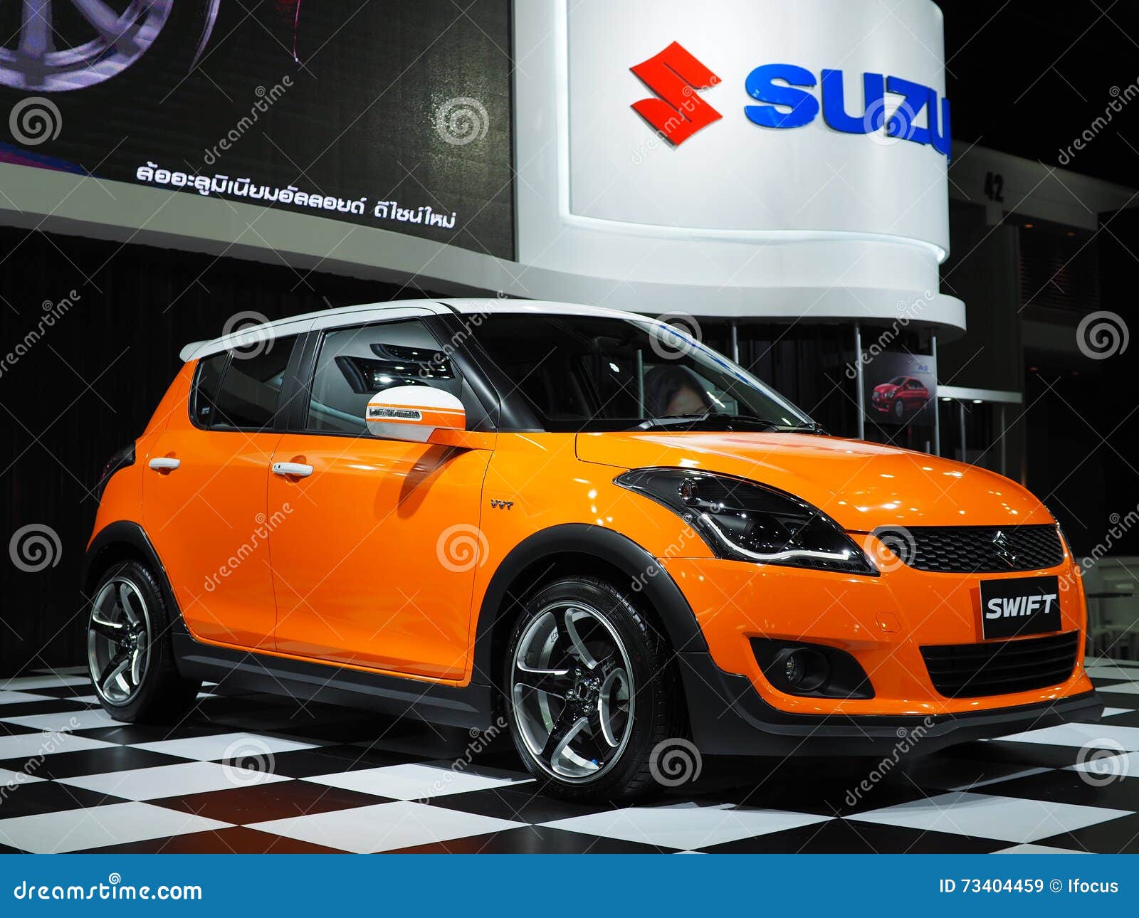 Suzuki S 4 Door Subcompact Car Swift Vvt Editorial Stock