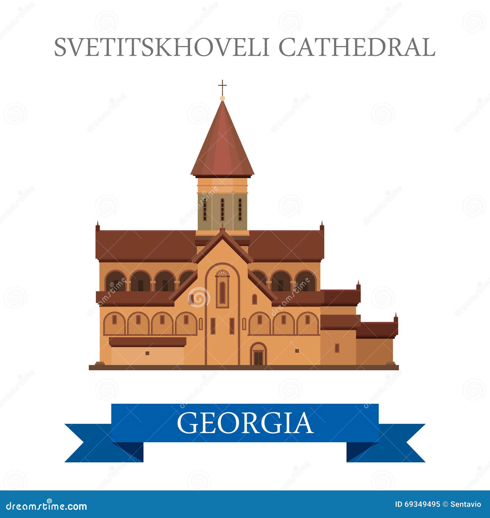 svetitskhoveli cathedral georgia attraction travel sightseeing