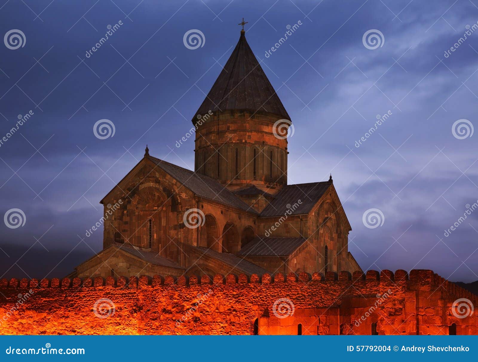 svetitskhoveli cathedral in mtskheta. georgia