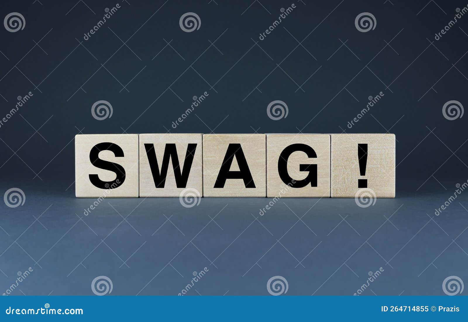 Swag. Cubos Forman La Palabra Swag Imagen de archivo Imagen de