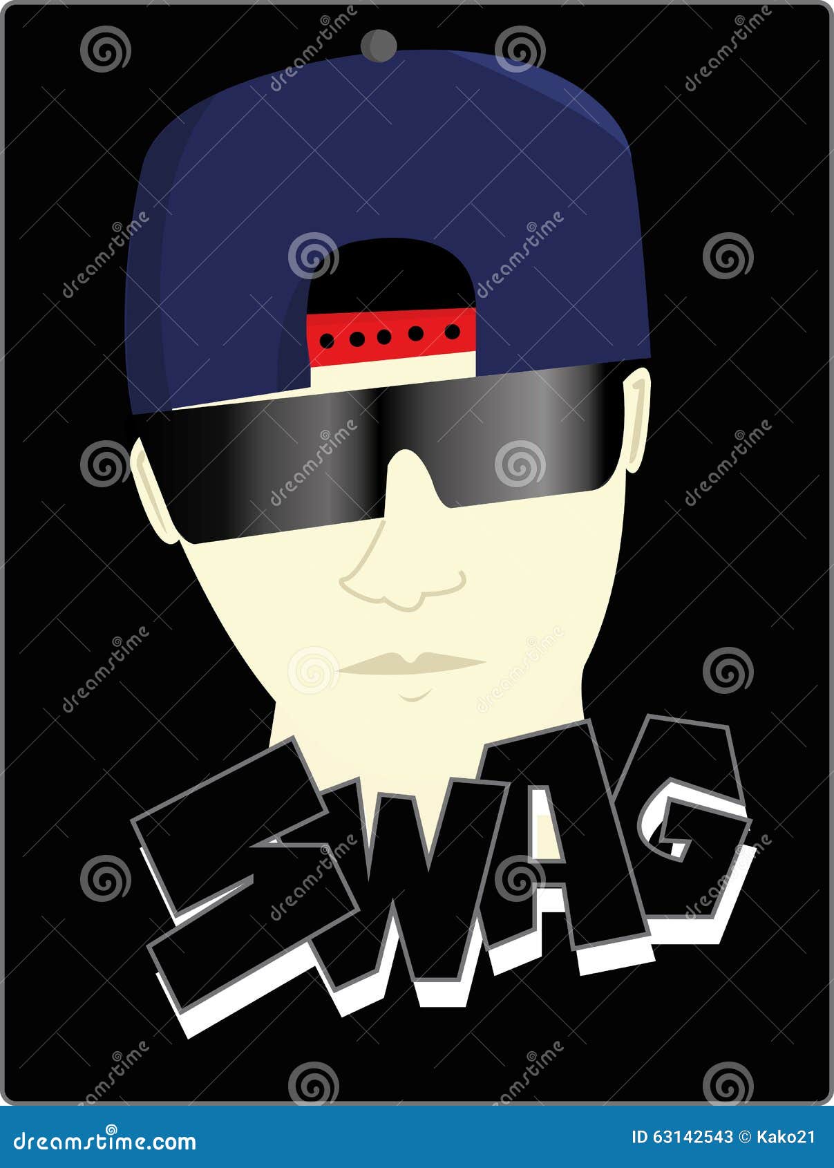 The swag stock vector. Illustration of black, hook, glimmers 63142543