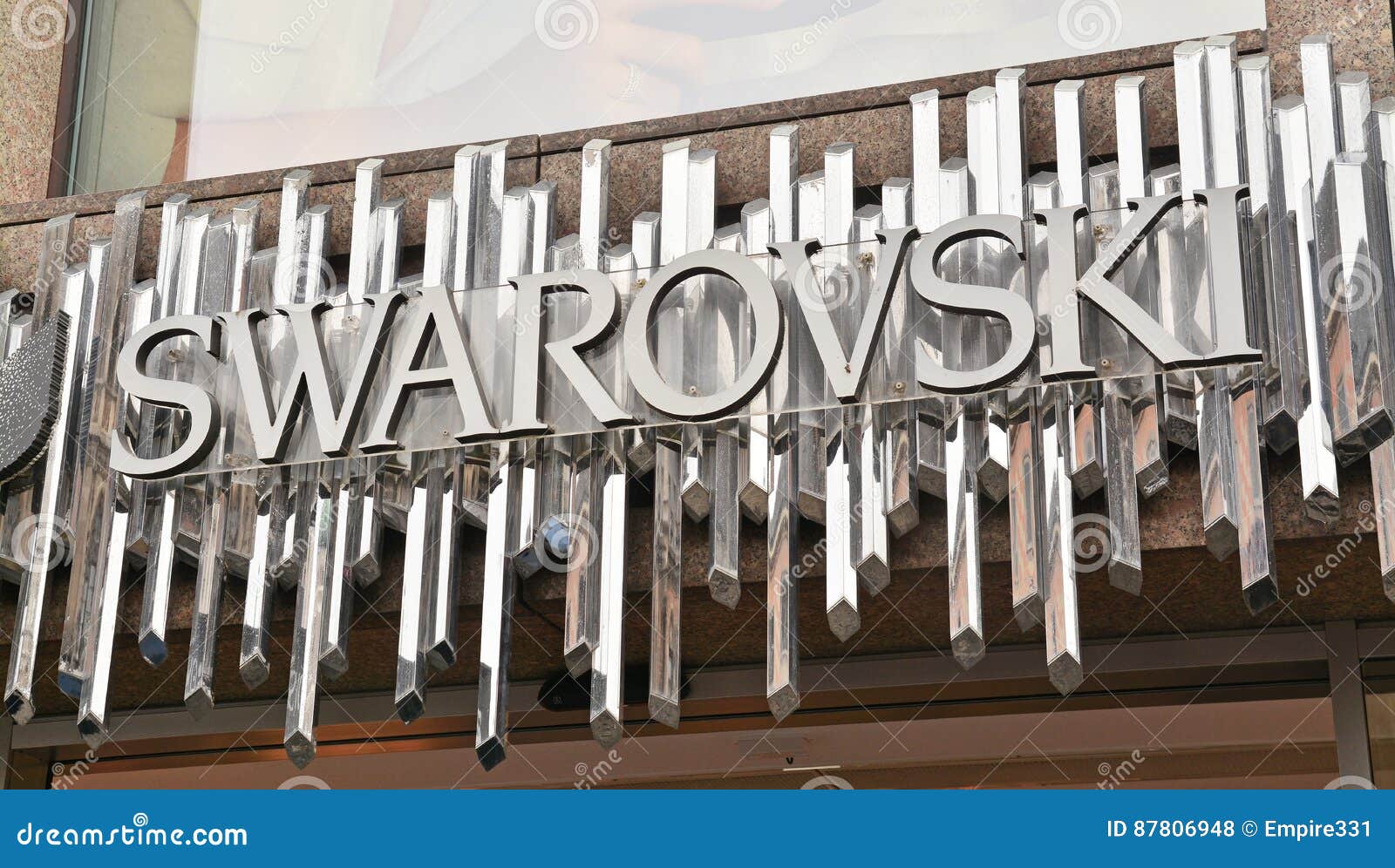 rok genie vervolgens Swarovski editorial stock photo. Image of germany, logo - 87806948