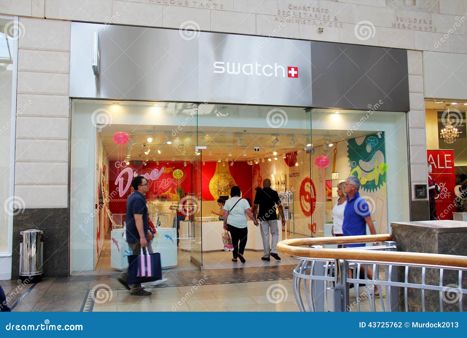 Shopping centre London editorial stock image. Image of stores