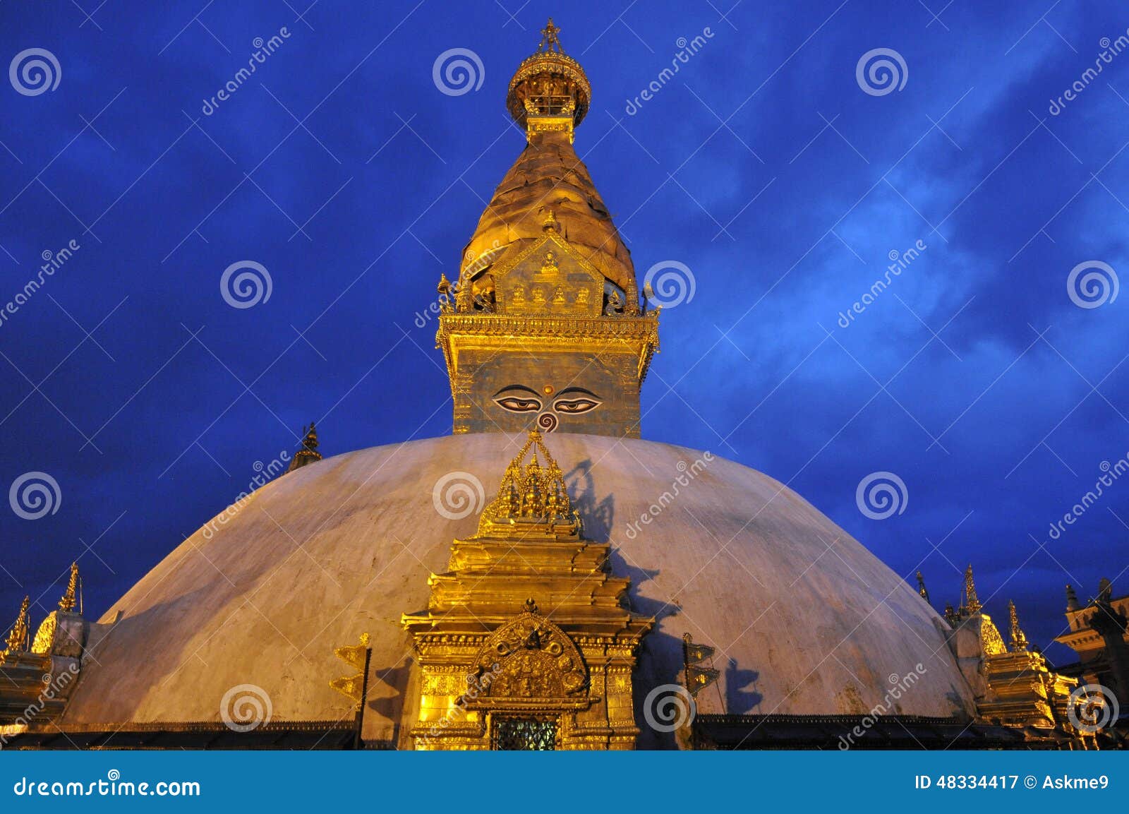 swayambhunath stupa, nepal