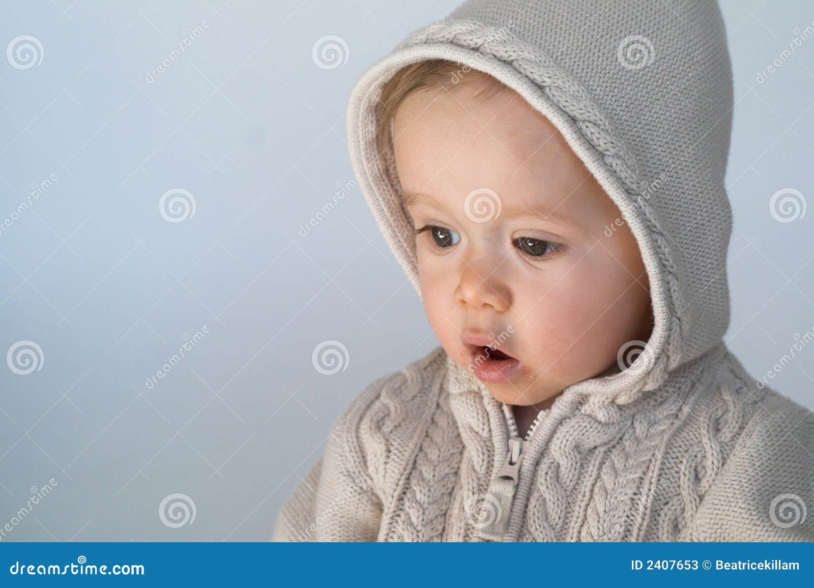 Sweater Baby stock image. Image of cable, beautiful, knitted - 2407653