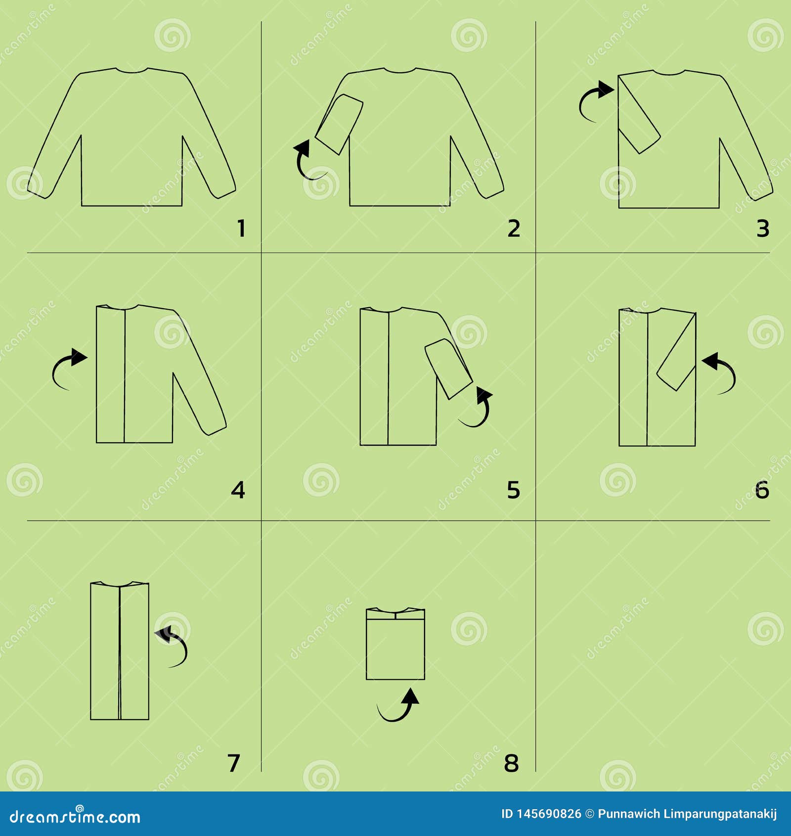sequence on clothes