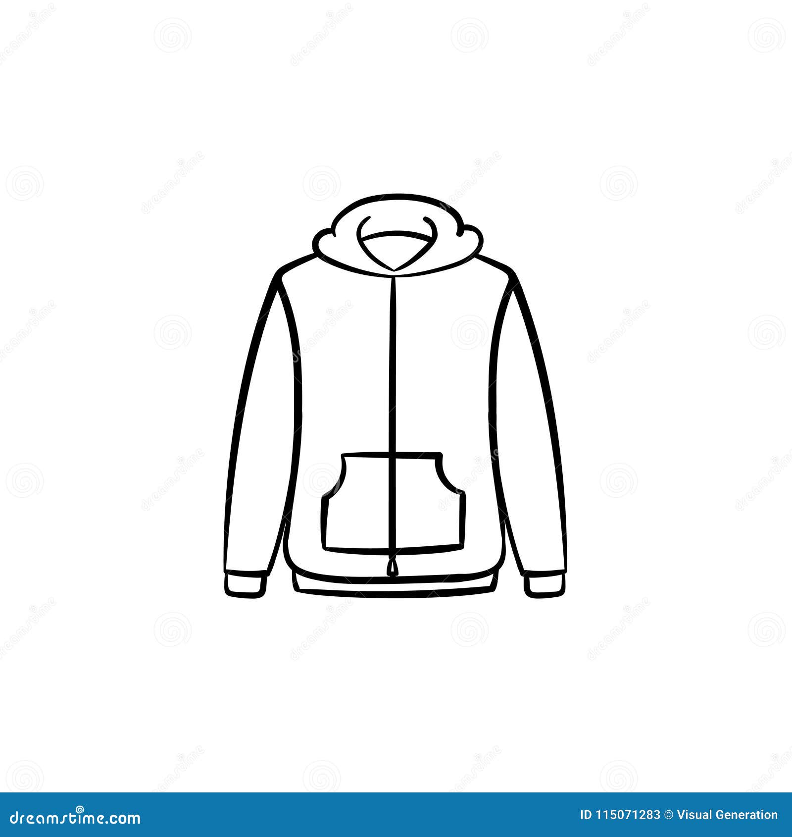 Sweater sketch icon Royalty Free Vector Image  VectorStock